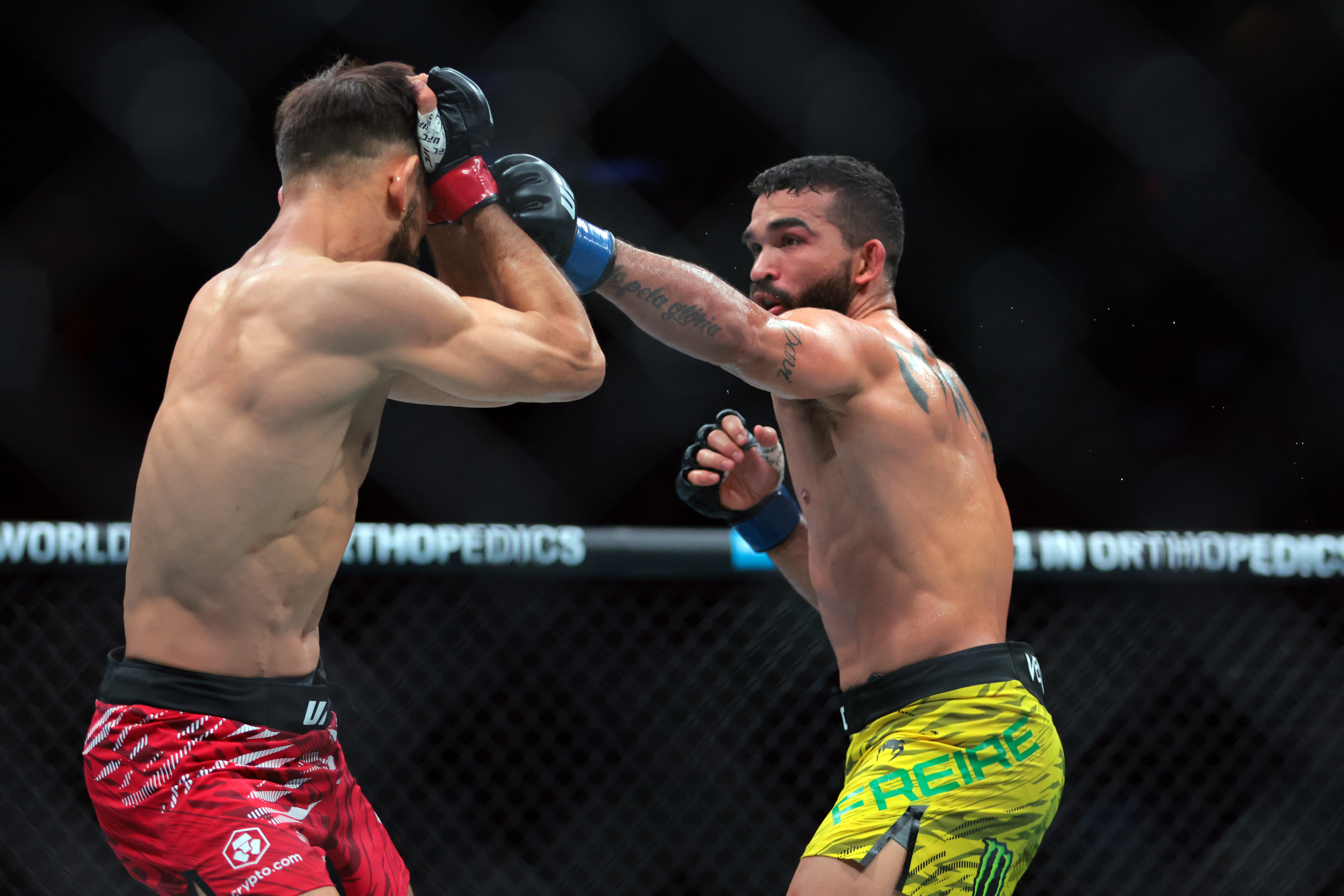 Patricio Pitbull throws a punch as we make our best Patricio Pitbull vs. Doo Ho Choi predictions.