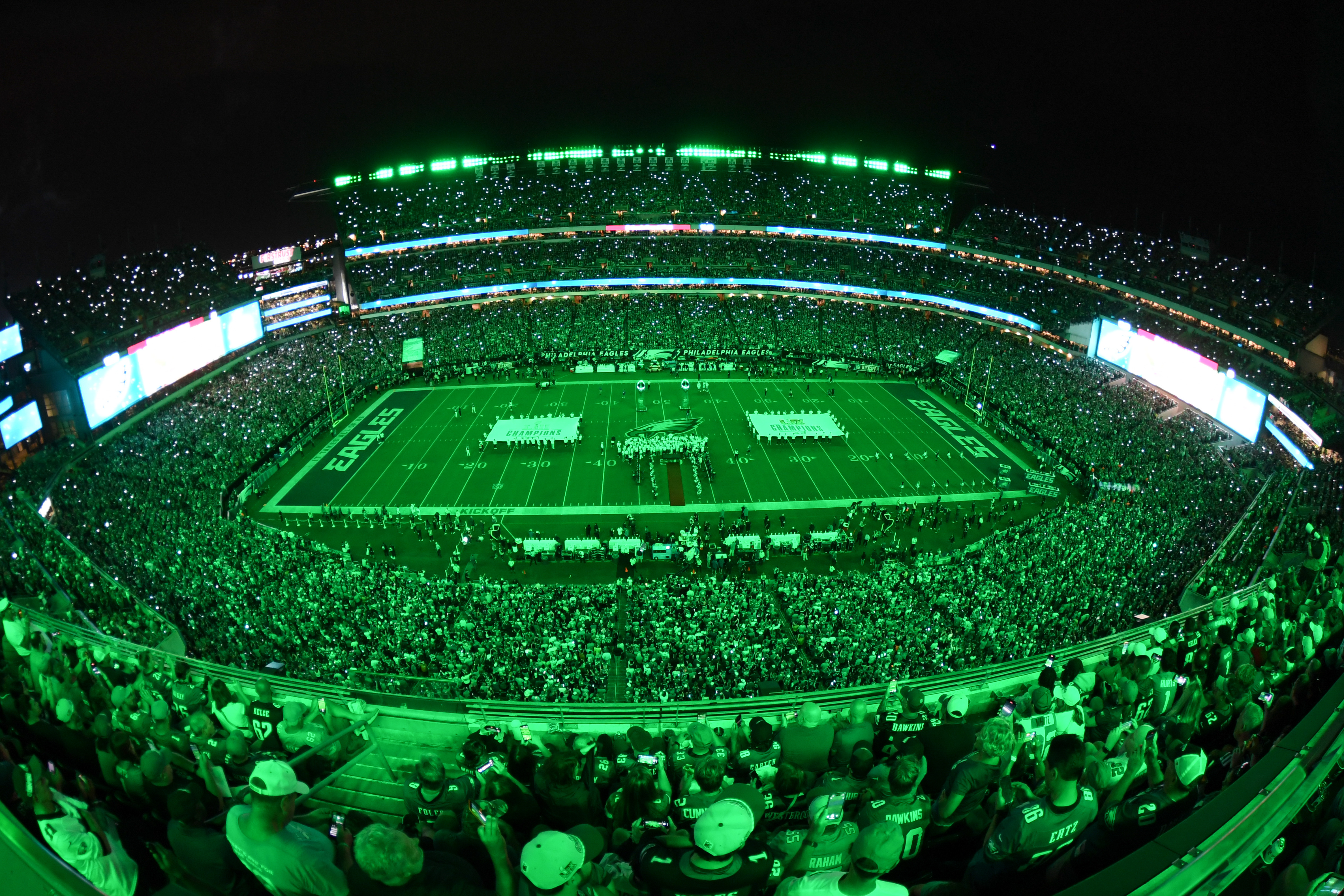 A general view inside the stadium prior to the game as we break down our our 10 cities we'd like to see host the Super Bowl.