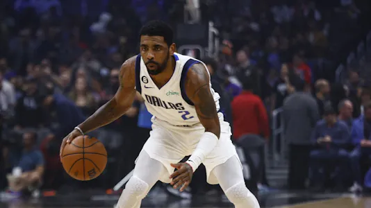 Kyrie Irving of the Dallas Mavericks features in our Mavericks vs. Grizzlies picks.
