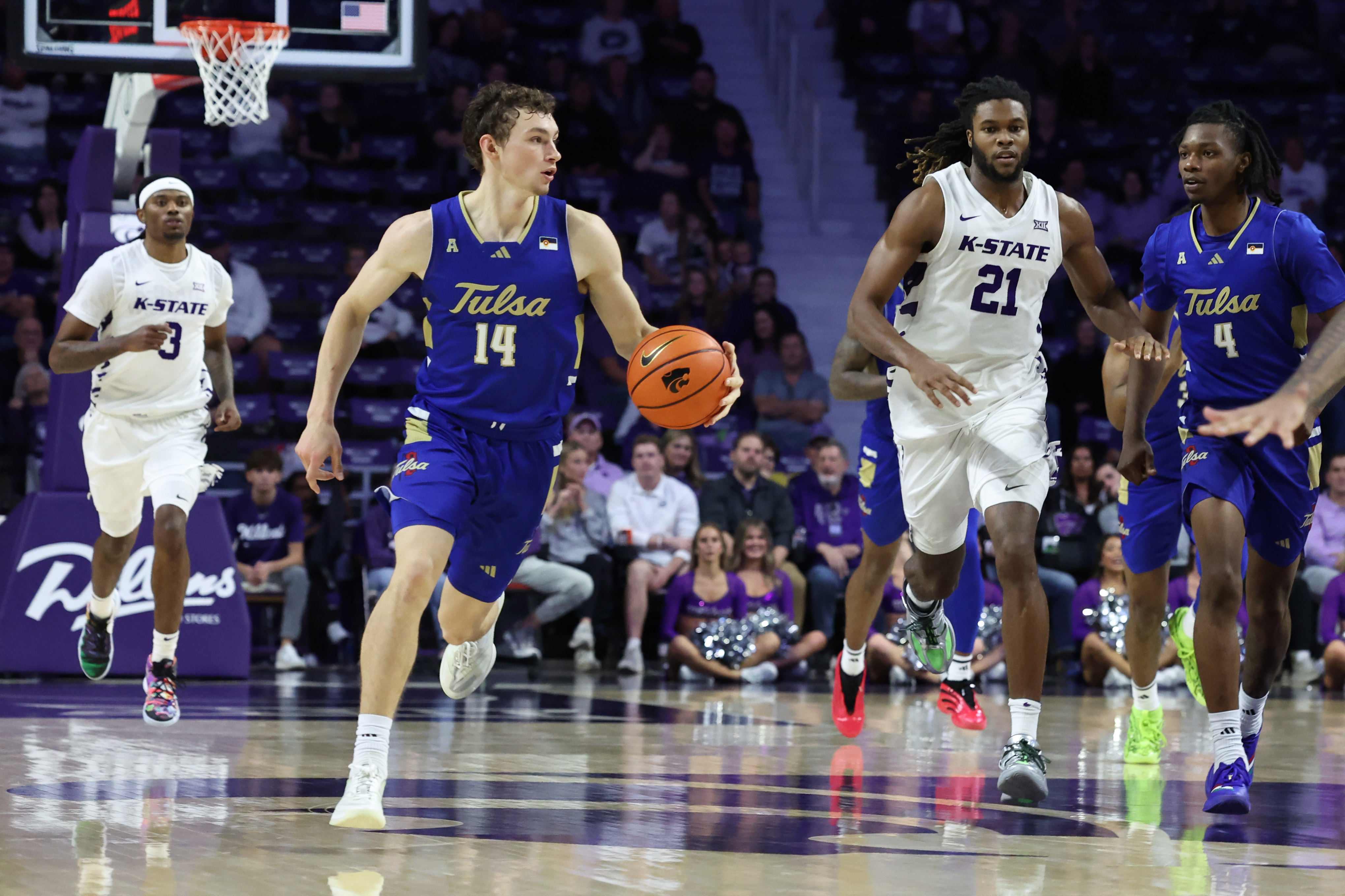 Tulsa's Miles Barnstable is key to our Tulsa vs. Auburn prediction for the NIT Championship. 