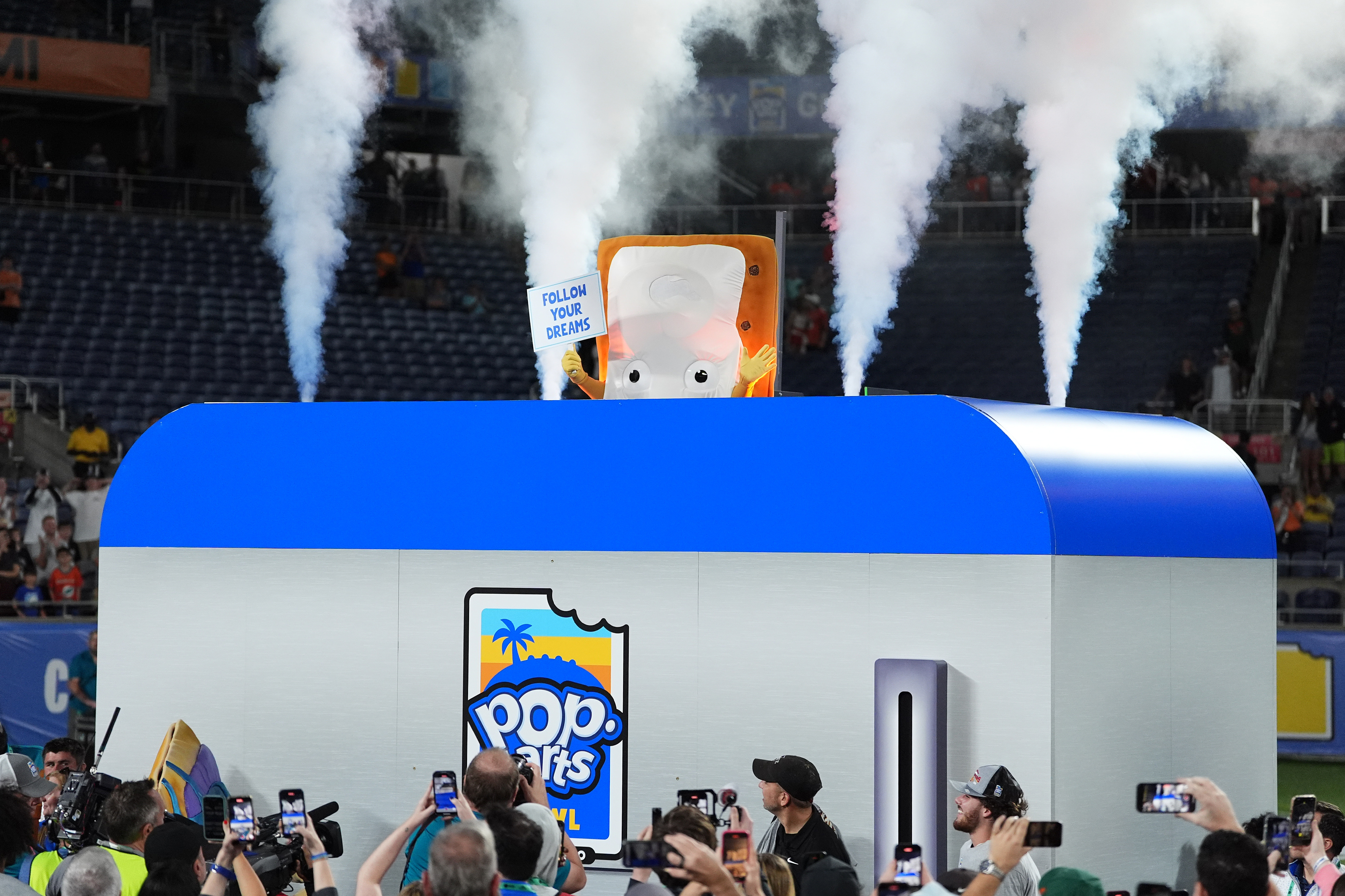 The Cinnamon Pop-Tart mascot goes into a toaster as we offer our Georgia Tech vs. BYU predictions.