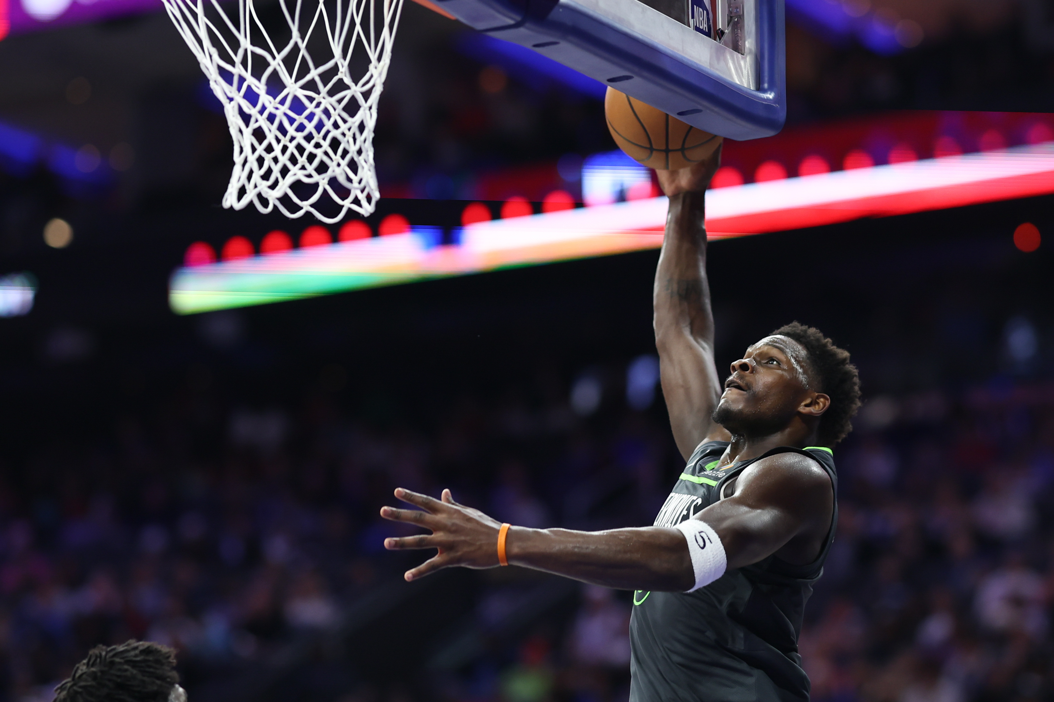Minnesota Timberwolves guard Anthony Edwards drives for a dunk as we make our best NBA player props today.