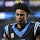 Bryce Young of the Carolina Panthers walks off the field after the game against the Indianapolis Colts as we analyze the NFL worst record odds.