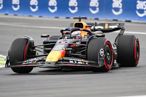 Red Bull Racing driver Max Verstappen races during the qualifying session as we convey our top picks and predictions for Sunday's Spanish Grand Prix. 