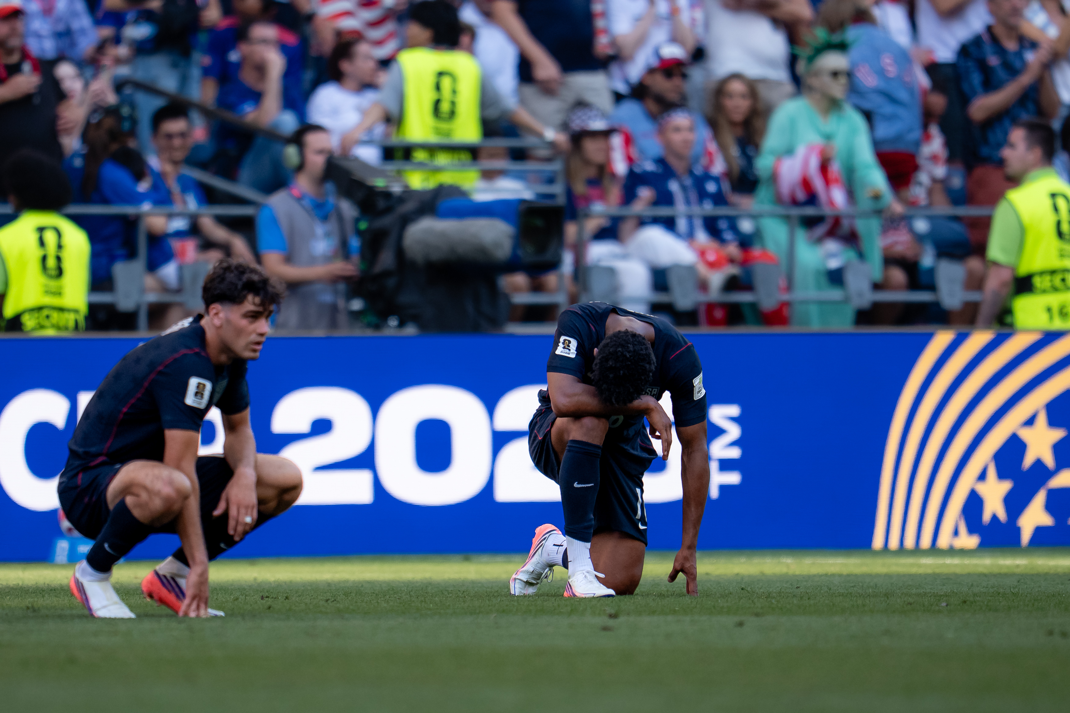 United States of America players show emotion after their loss as we look at how big of a payday it was for sportsbooks.