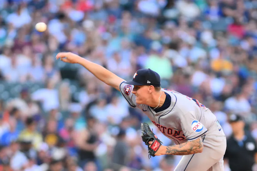 Houston Astros starter Hunter Brown pitches to the Seattle Mariners, and he's included in our top MLB player props for Wednesday.