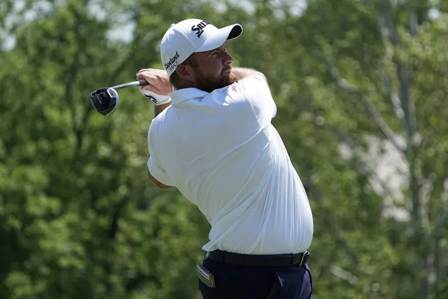 Shane Lowry of Ireland hits a tee shot as we look at our Canadian Open picks
