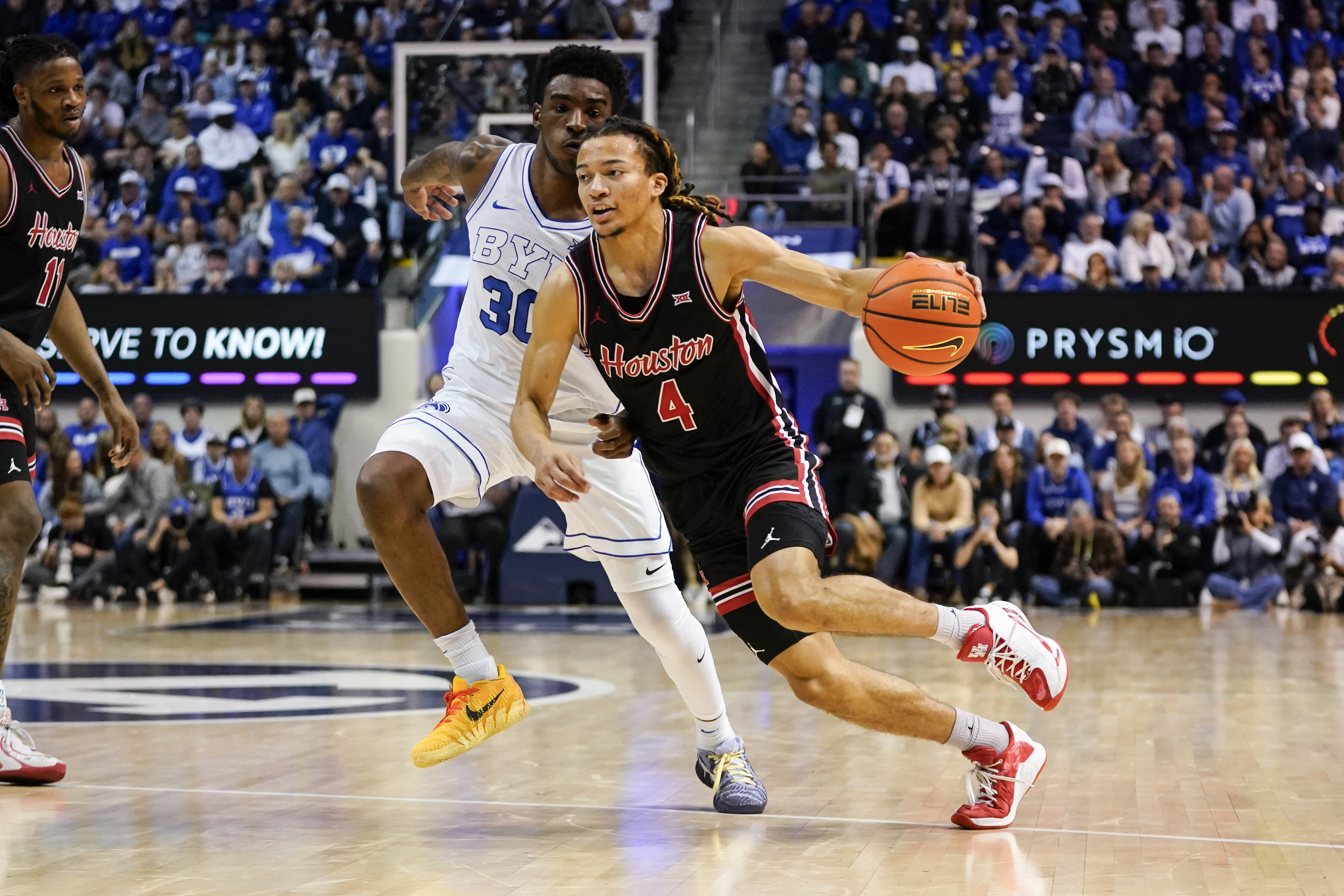 Houston's Kingston Flemings is the focus of our Houston vs. Kansas prediction.