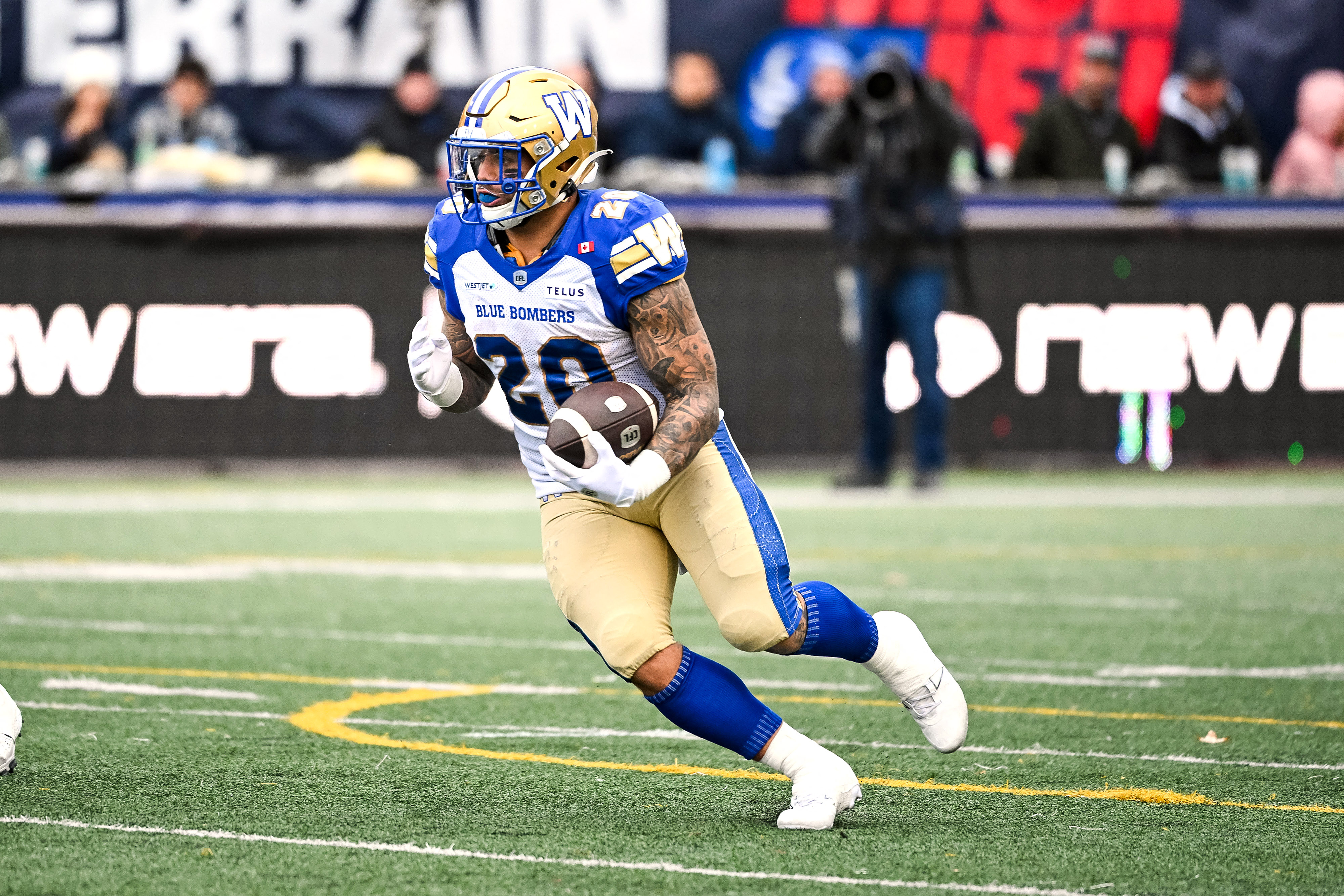 Brady Oliveira is the focus of our Elks vs. Blue Bombers prediction. 