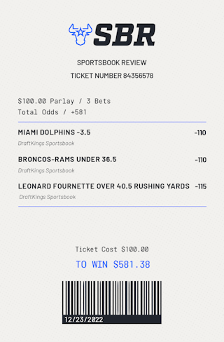 FML's Christmas Eve NFL Best Bets & Bonus Parlay - 12/24