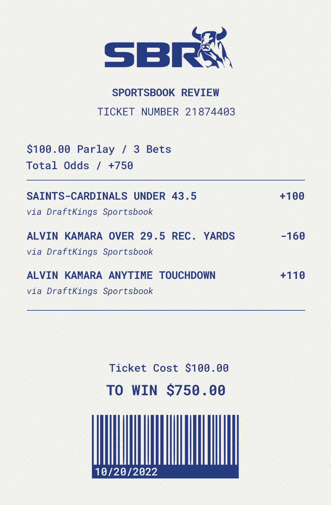 Saints vs. Cardinals Same Game Parlay Picks, Odds and Props