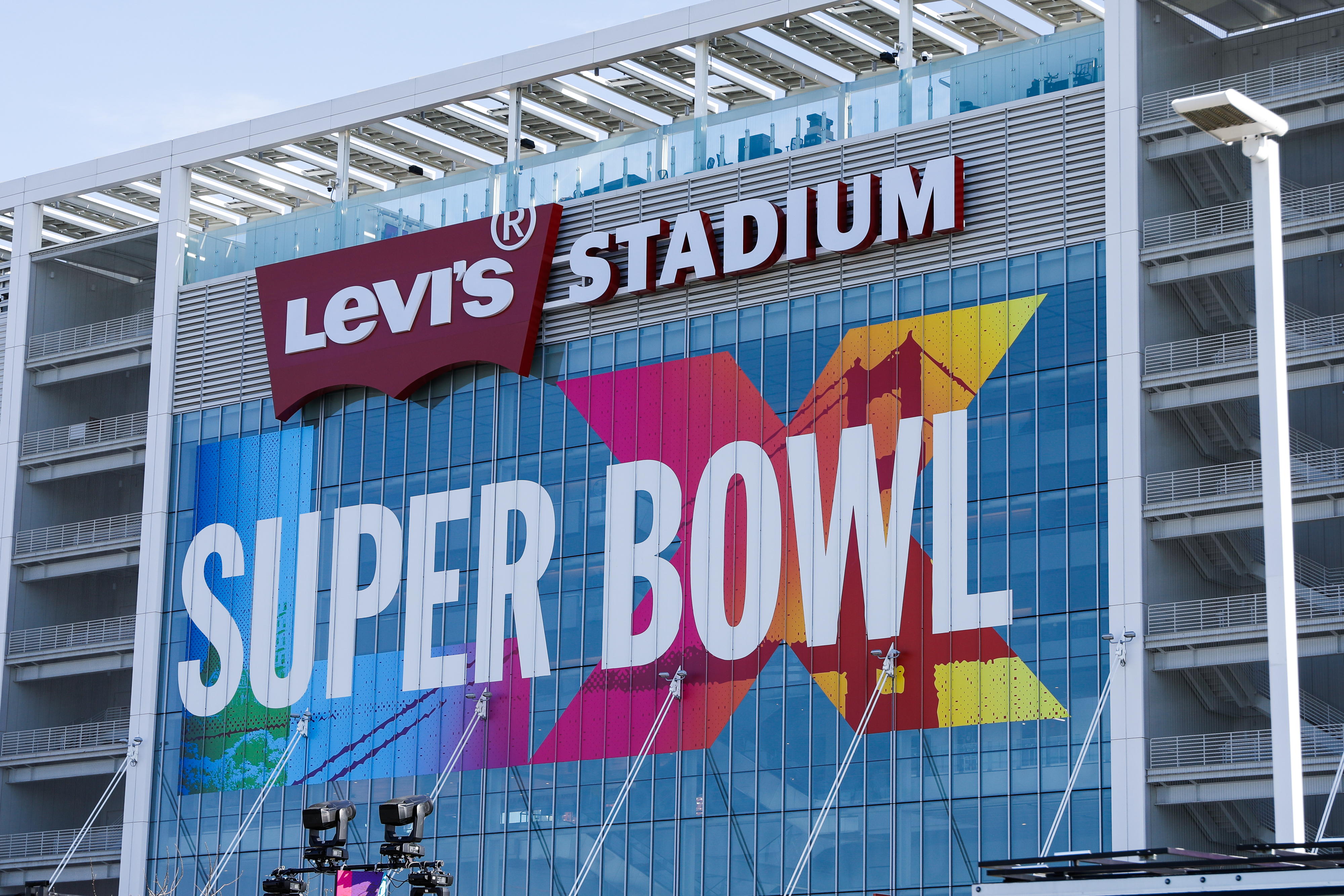 Levi’s Stadium is seen ahead of Super Bowl LX in Santa Clara, California as we look at our printable Super Bowl prop bet sheet