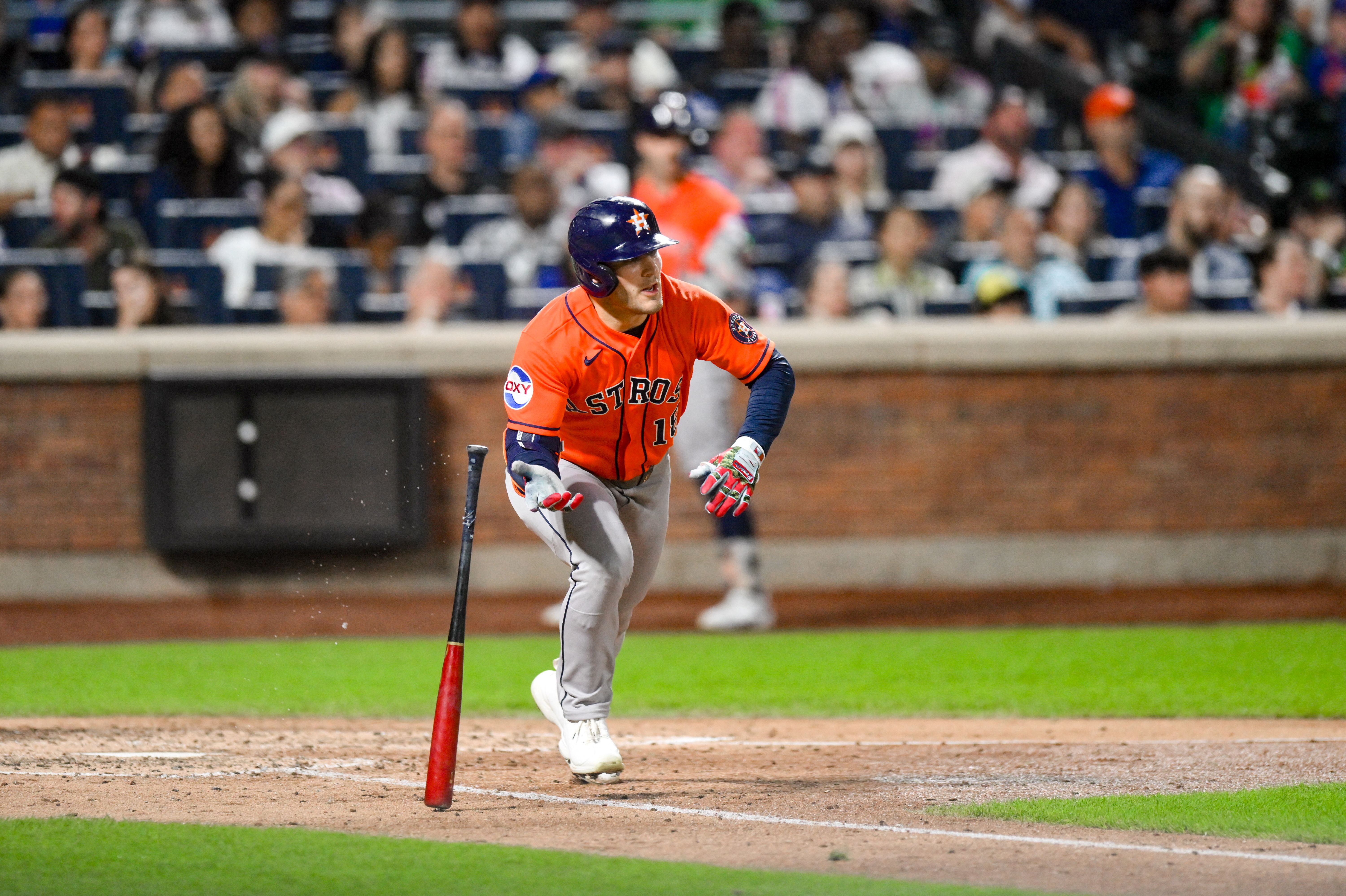 Houston Astros center fielder Daulton Varsho hits a single as we make our best Astros vs. Phillies prediction