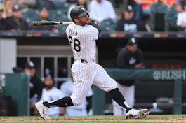 Tommy Pham of the Chicago White Sox in action as we look at the Illinois sports betting scene plan to increase tax rates on revenues for betting providers.