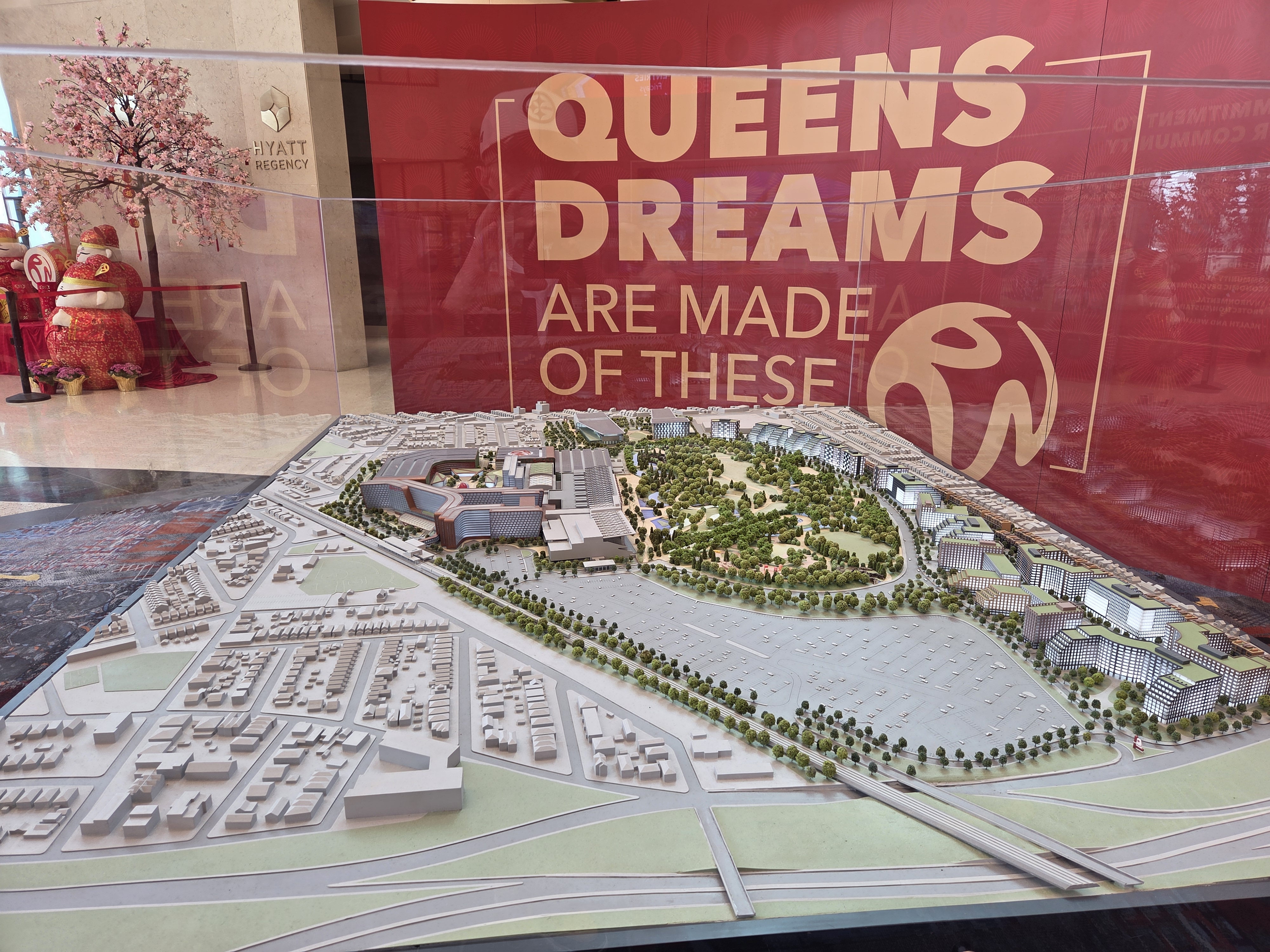 A model of the Queens casino as we continue our look at the changing landscape of Atlantic City.&nbsp;