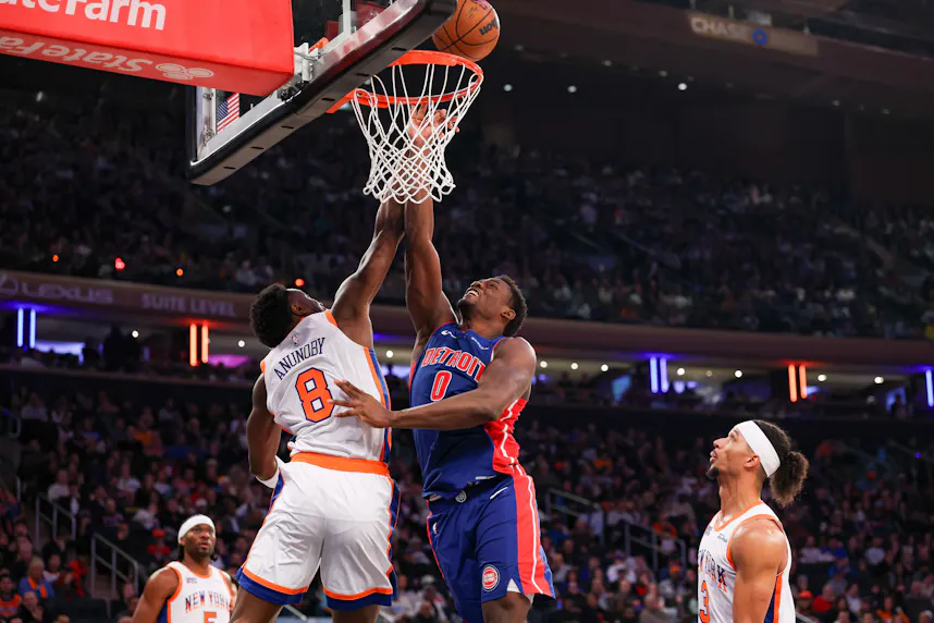 Pistons vs. Knicks Parlay Tonight: NBA Playoffs Predictions & SGP Odds for Game 2 - April 21