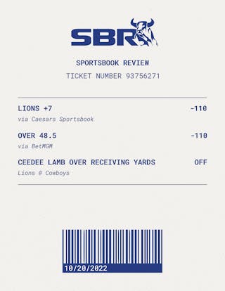 Sbr Betting Ticket Three Picks