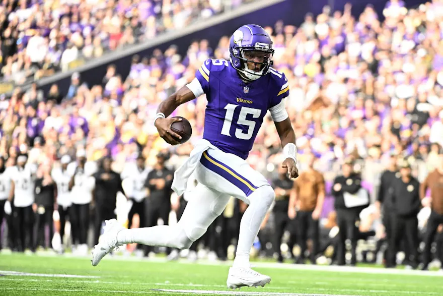 The Minnesota Vikings and quarterback Joshua Dobbs are the favorite over the Chicago Bears in the NFL Week 12 odds & betting lines.