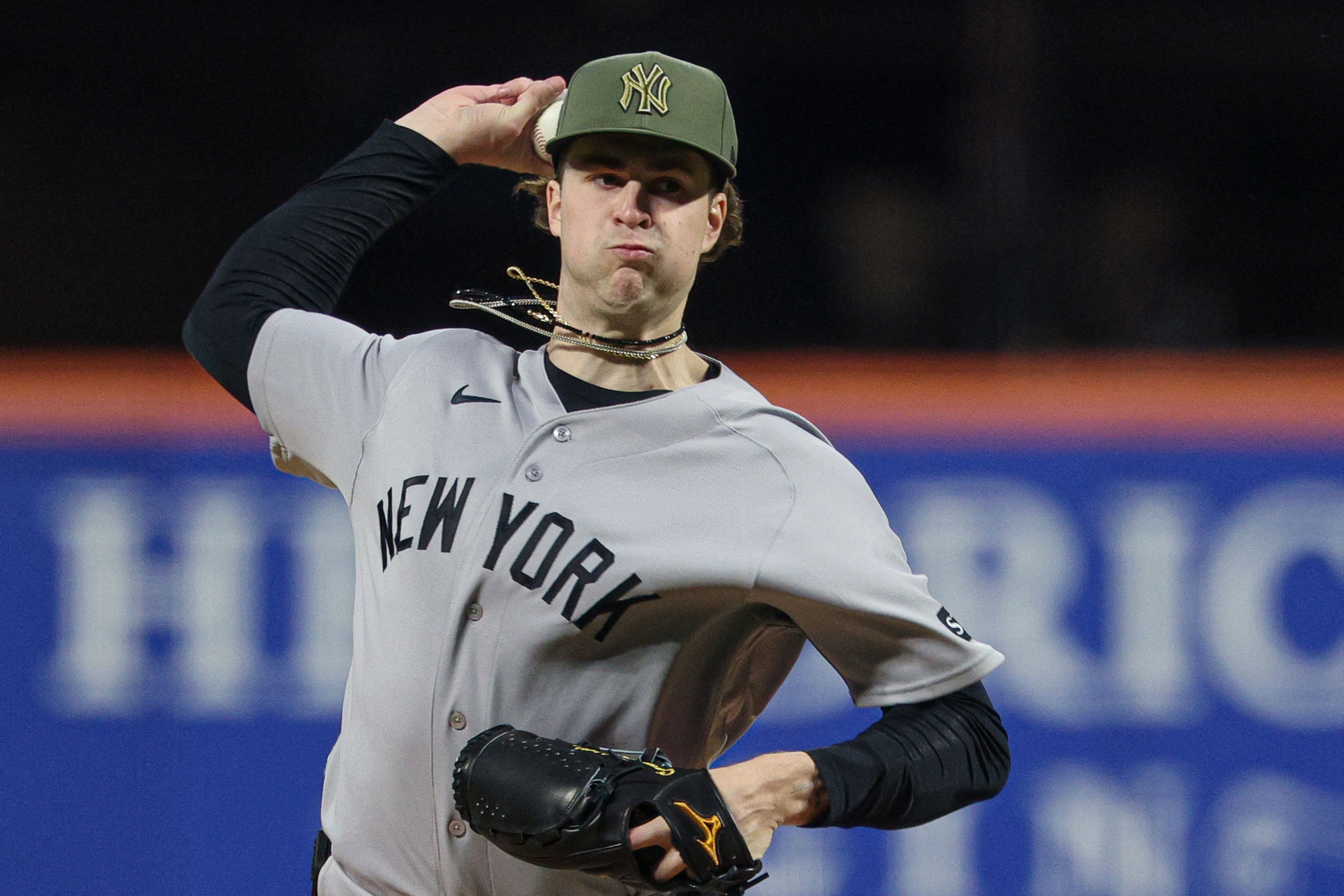 New York Yankees pitcher Cam Schlittler delivers a pitch during, and he's key to my Red Sox vs. Yankees prediction.