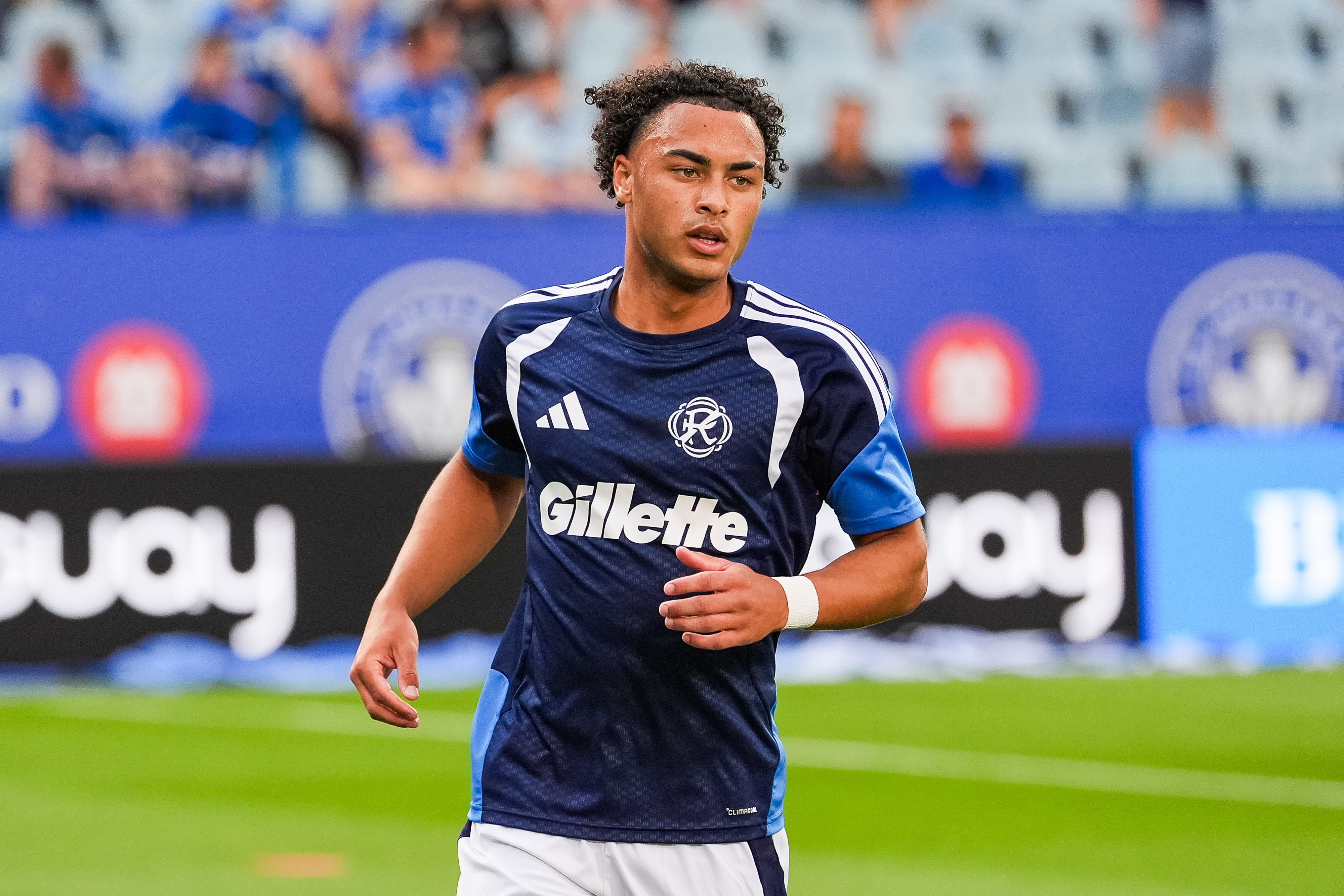 New England Revolution defender Peyton Miller warms up as we make our best New England Revolution vs. Houston Dynamo prediction.