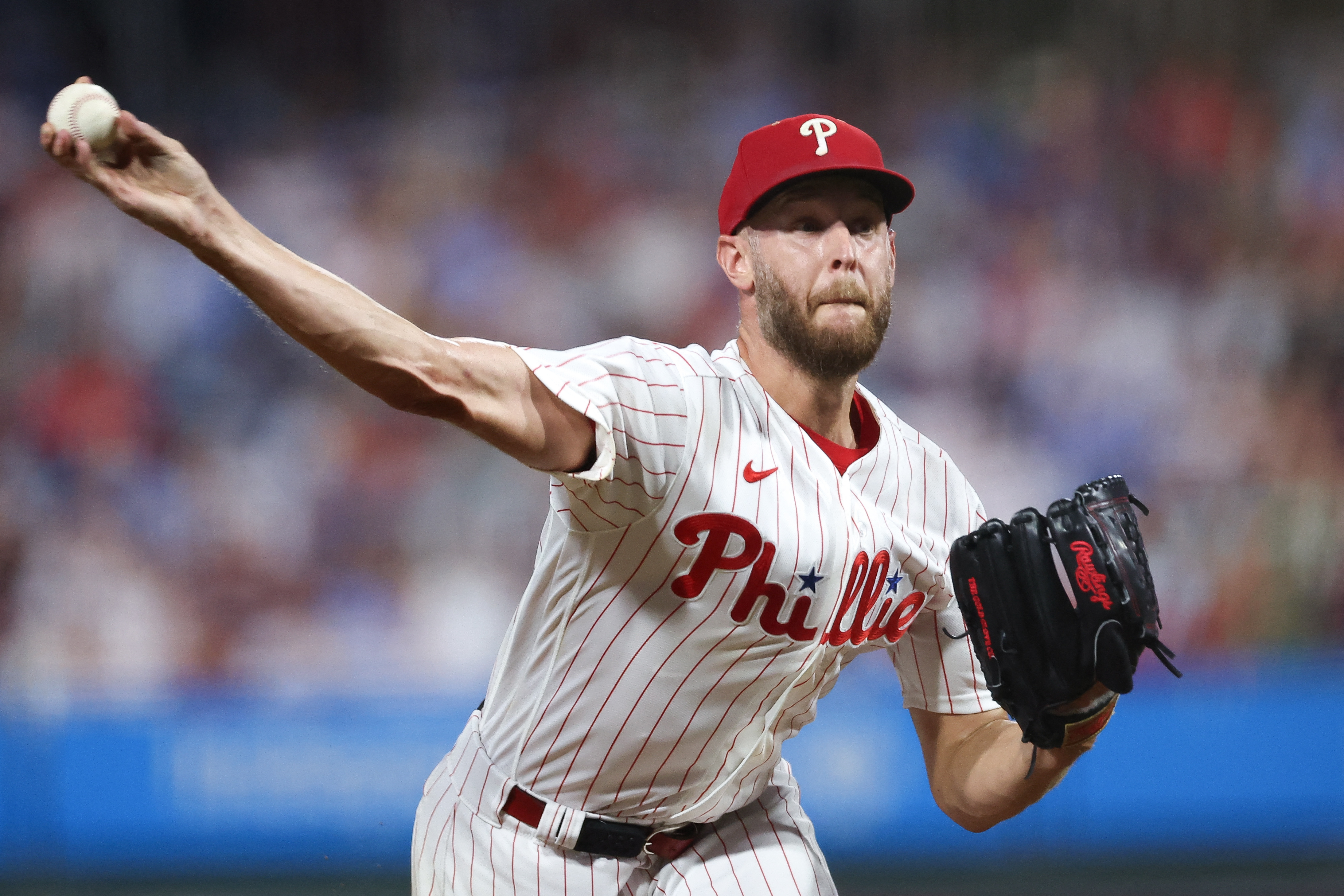 Philadelphia Phillies pitcher Zack Wheeler throws a pitch as we make our best Phillies vs. Cardinals prediction