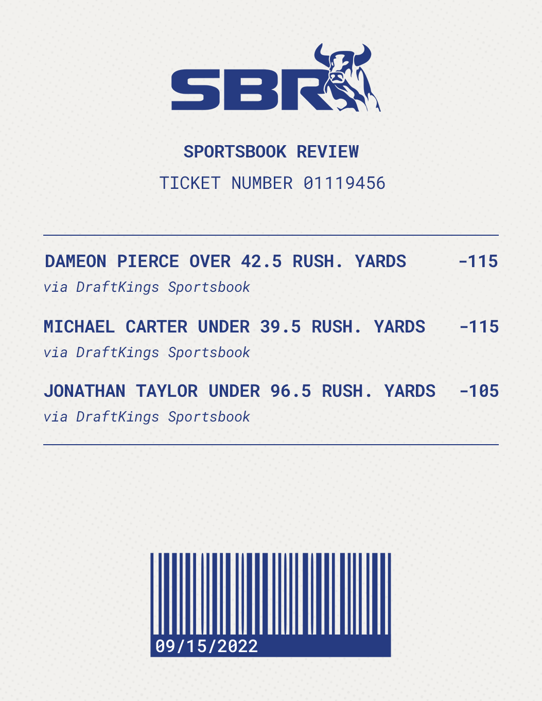 dameon pierce prop bets