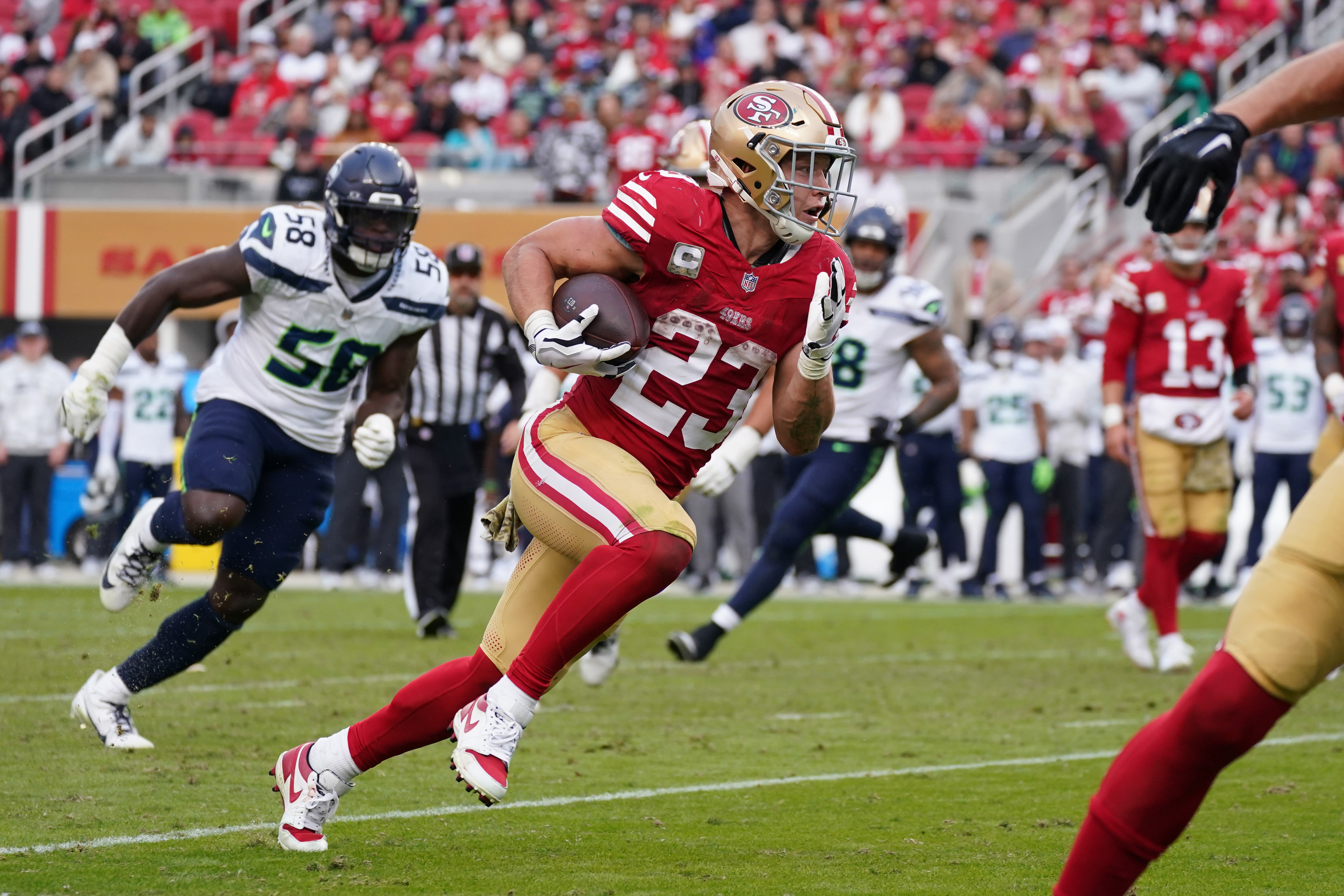 49ers vs. Packers Player Prop Bet Odds & Touchdown Picks: Will McCaffrey Find End Zone?