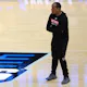 Head Coach Kevin Keatts of North Carolina State Wolfpack leads a drill as we look at North Carolina's first-week sports betting handle.