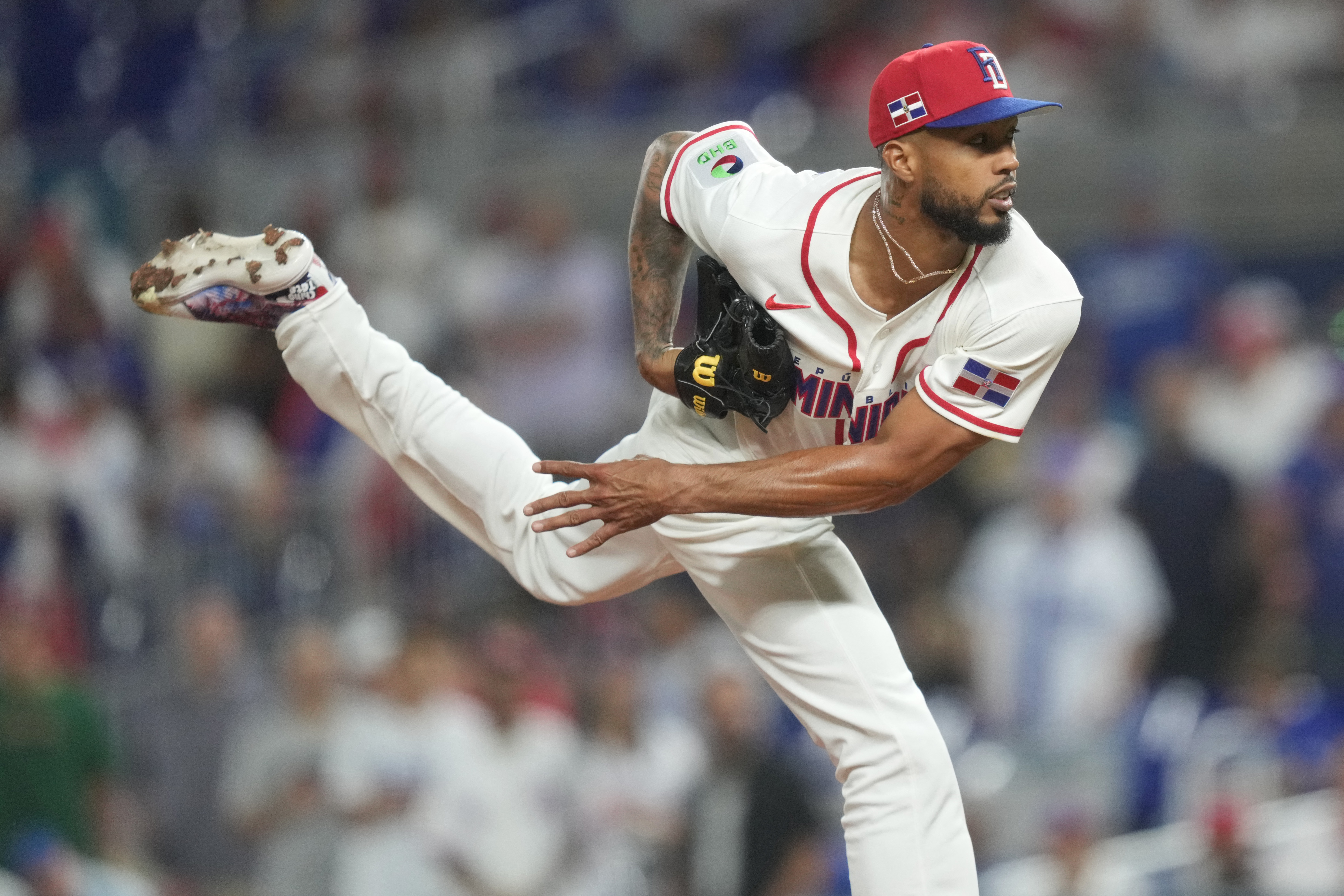 Dominican Republic pitcher Cristopher Sanchez looks to take his team to the semifinals today, and he headlines our South Korea vs. Dominican Republic predictions.