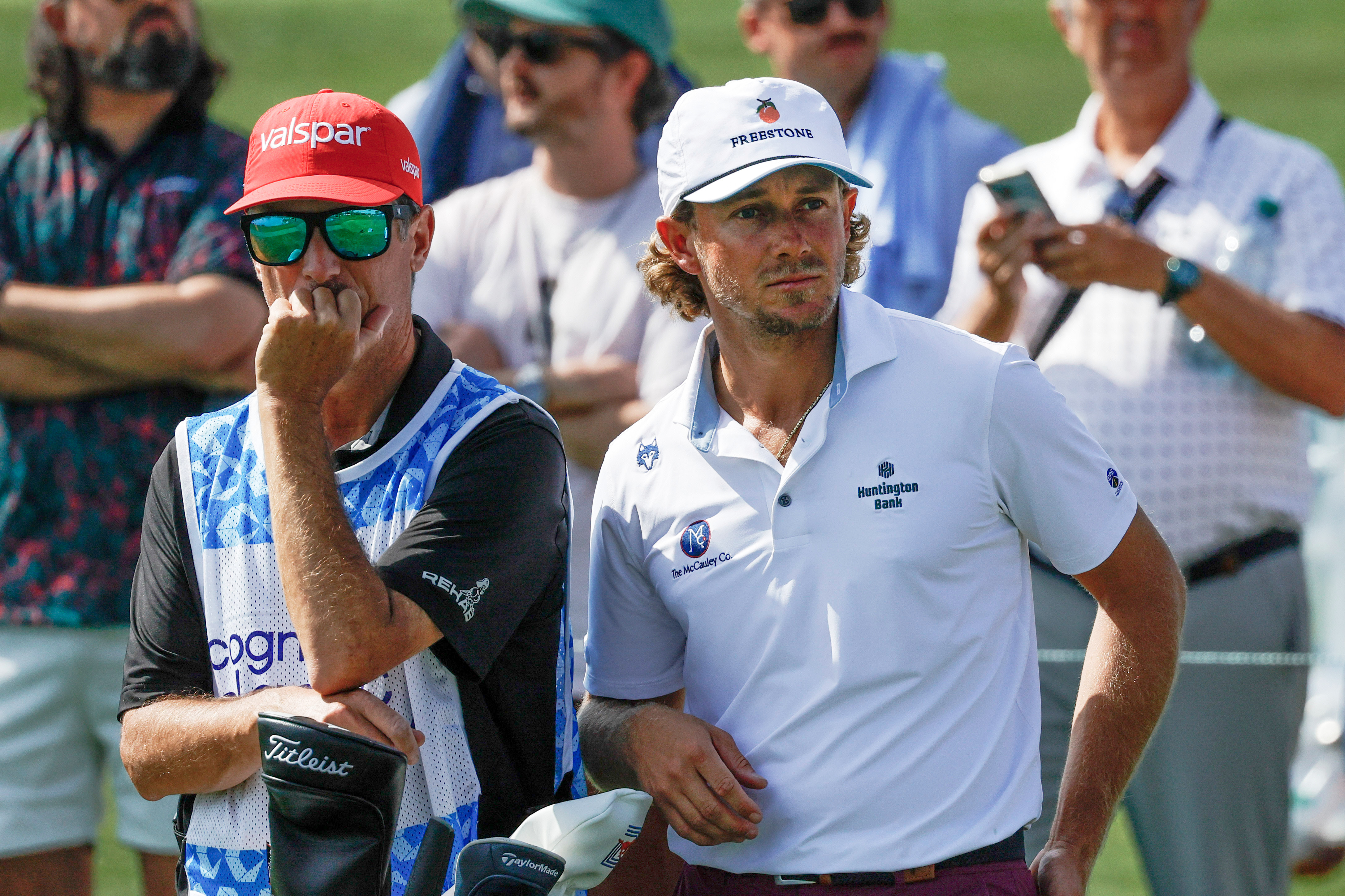 Austin Smotherman waits to hit his drive as we break down our Cognizant Classic round 2 picks & predictions.