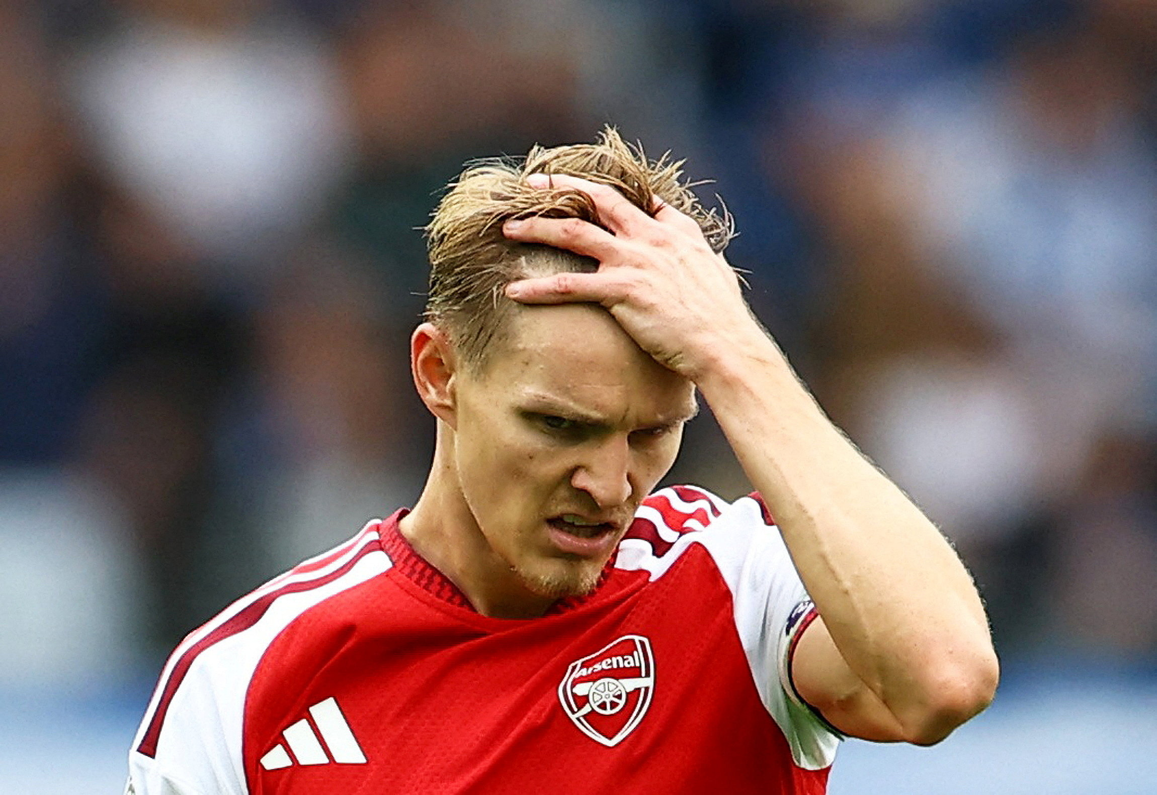 Arsenal's Martin Ødegaard reacts as we look at the best Premier League odds