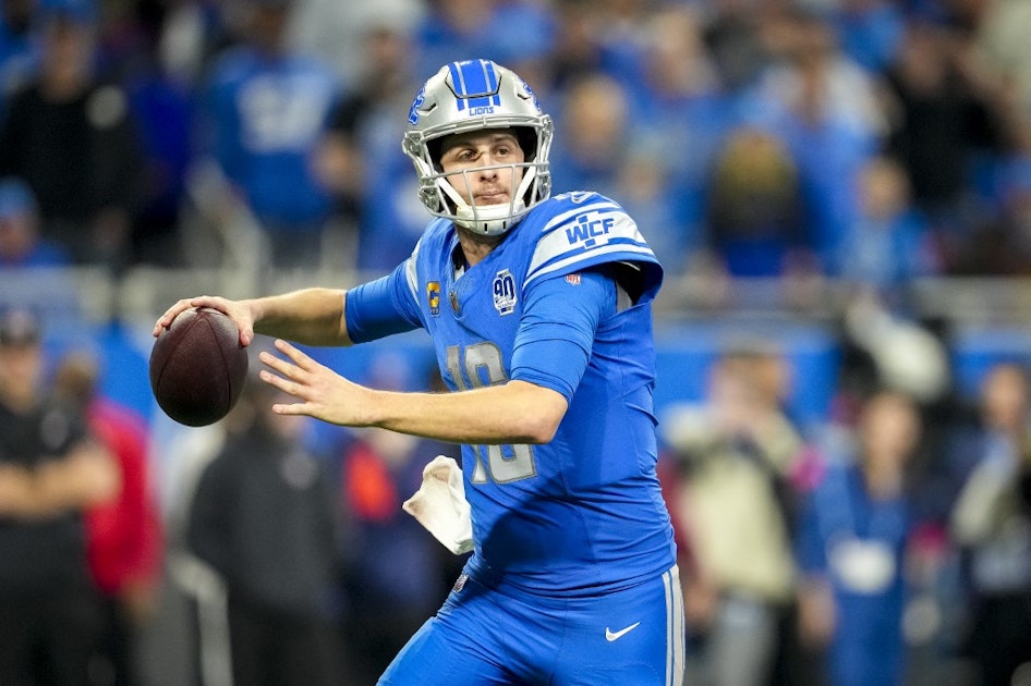 Jared Goff Nfl Player Props Odds Nfc Championship Predictions For Lions Vs 49ers 