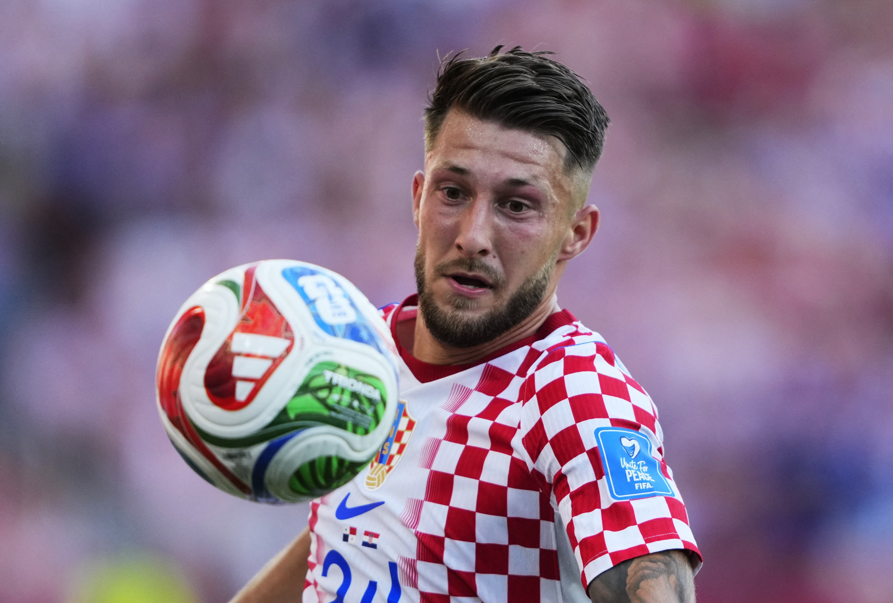 Croatia's Marco Pasalic looks on as we break down our World Cup predictions today.