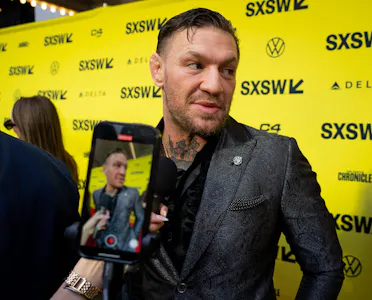 Conor McGregor speaks to the press on the red carpet as we look at the latest on the canceled bout between the Irishman and Michael Chandler that had been set for UFC 303.