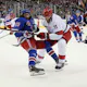 Jordan Staal hits Mika Zibanejad in Game 1 as we make our expert predictions for Game 2 of the second-round playoff series between the New York Rangers and Carolina Hurricanes. 