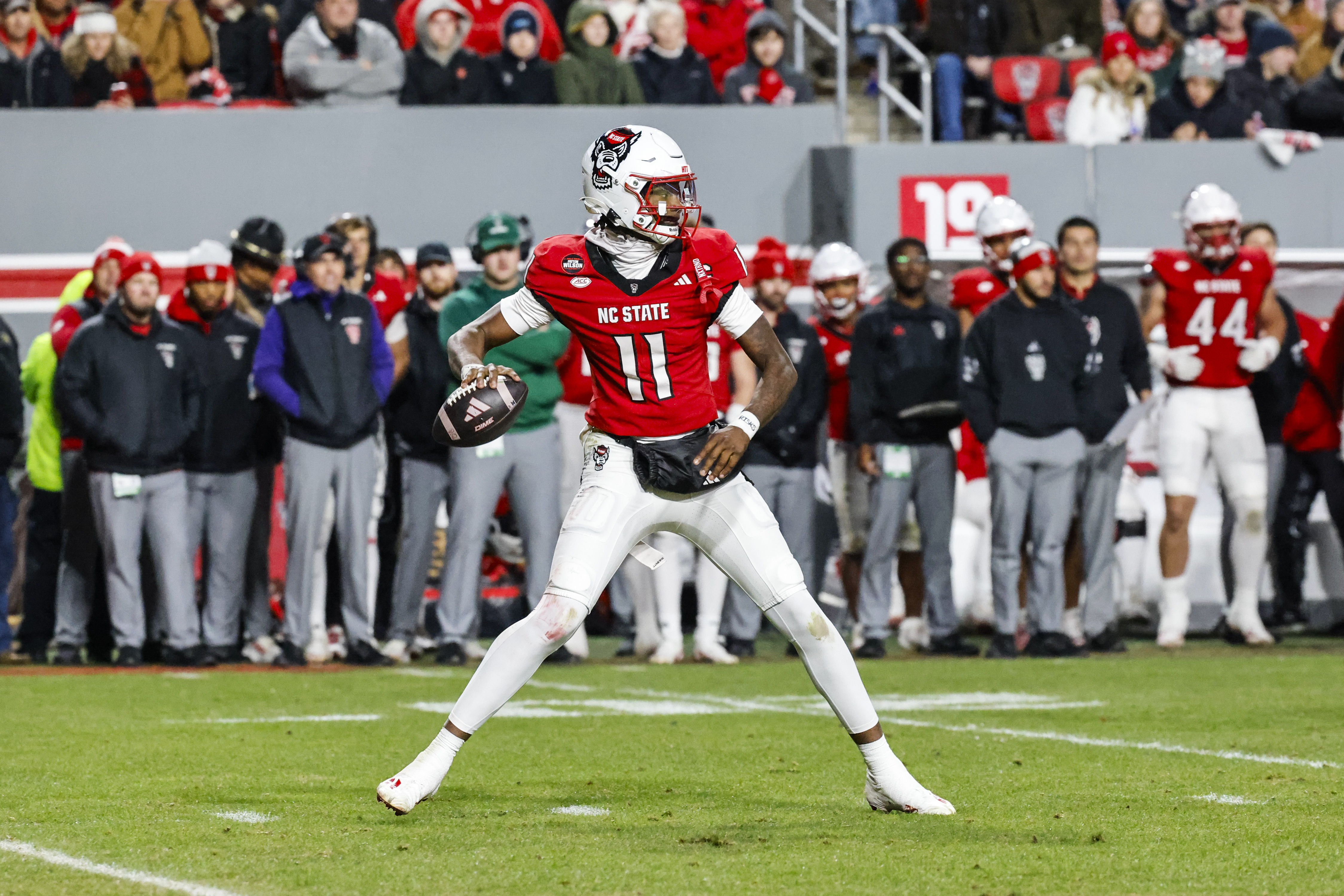 NC State quarterback CJ Bailey is key to our Memphis vs. NC State predictions for the Gasparilla Bowl.