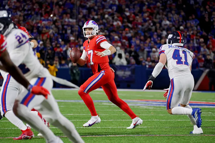 Josh Allen NFL Player Props, Odds Week 7 Predictions for Bills vs