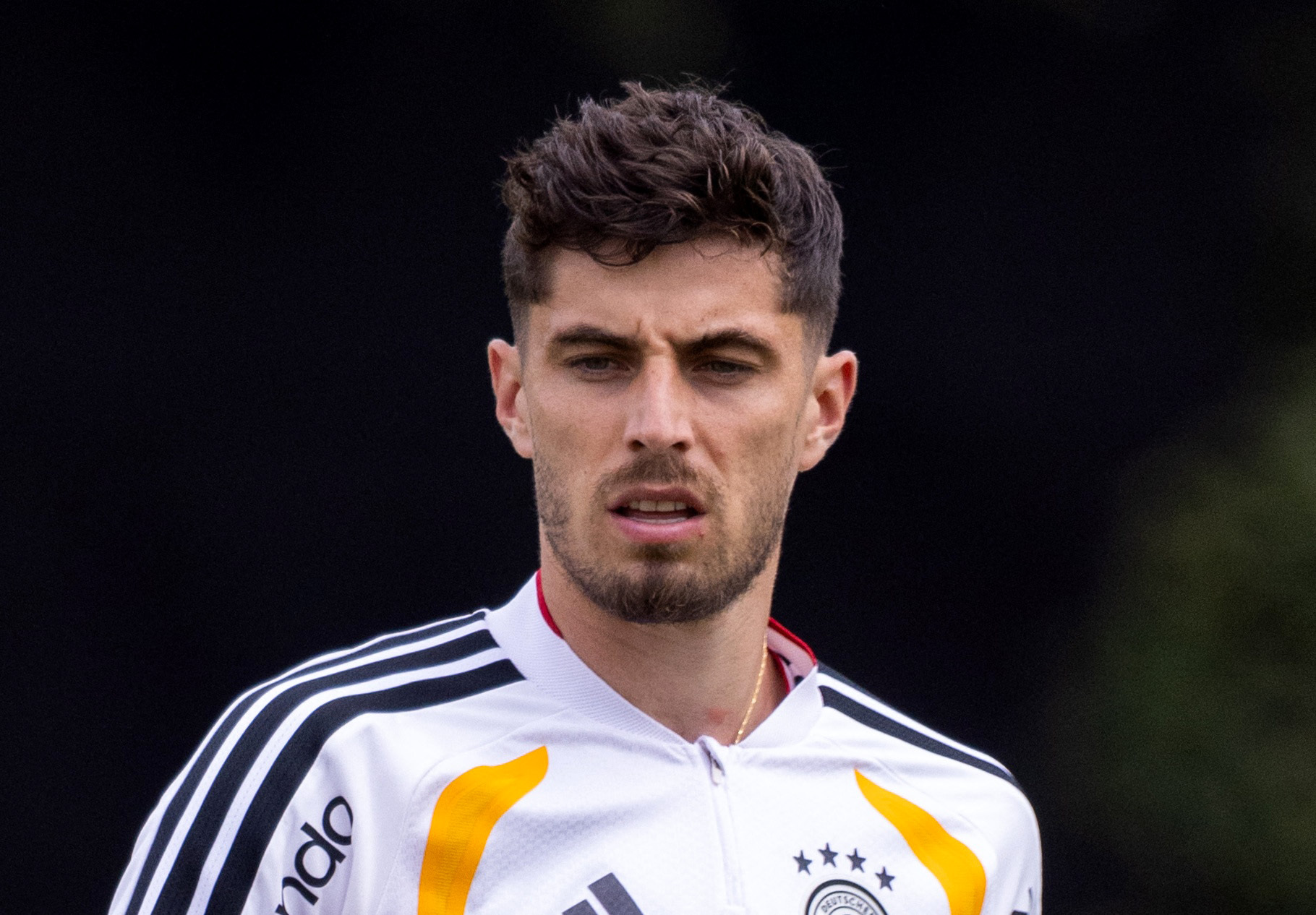 Germany's Kai Havertz looks on as we break down our Germany vs. Ivory Coast prediction.