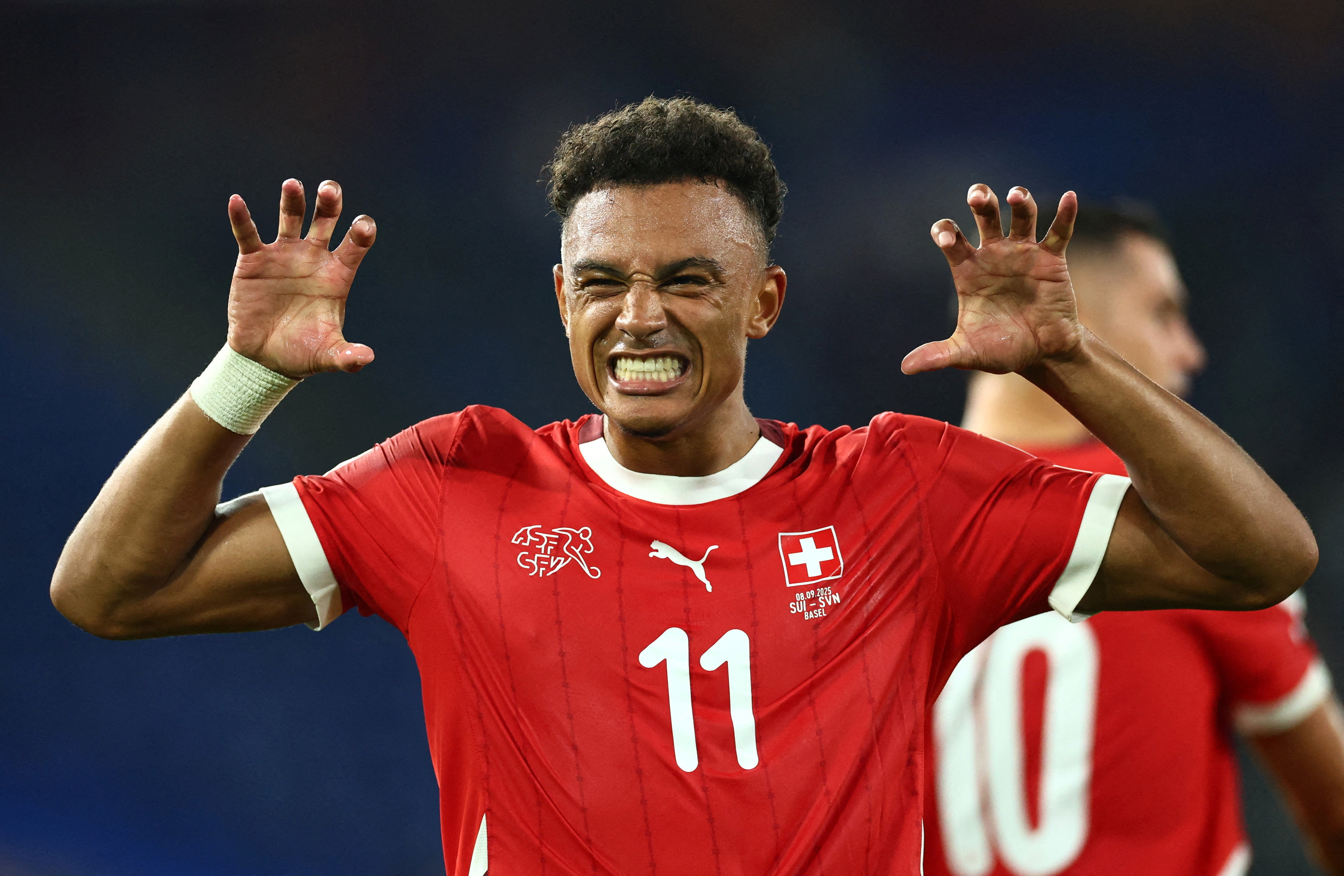 Switzerland's Dan Ndoye celebrates scoring as we look at our best 3 World Cup bets to make right now