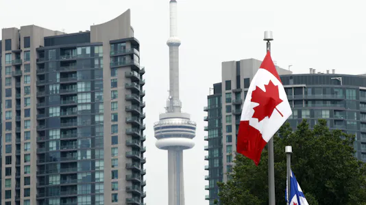 Canada Day in Toronto Temperature Odds