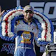Chase Elliott of the No. 9 NAPA Auto Parts Chevrolet celebrates in victory lane after winning the NASCAR Cup Series YellaWood 500.
