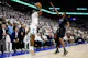 Naz Reid of the Minnesota Timberwolves shoots the ball against Derrick Jones Jr. of the Dallas Mavericks during Game 2 of the Western Conference Finals. We're backing Reid in our Timberwolves vs. Mavericks Parlay. 