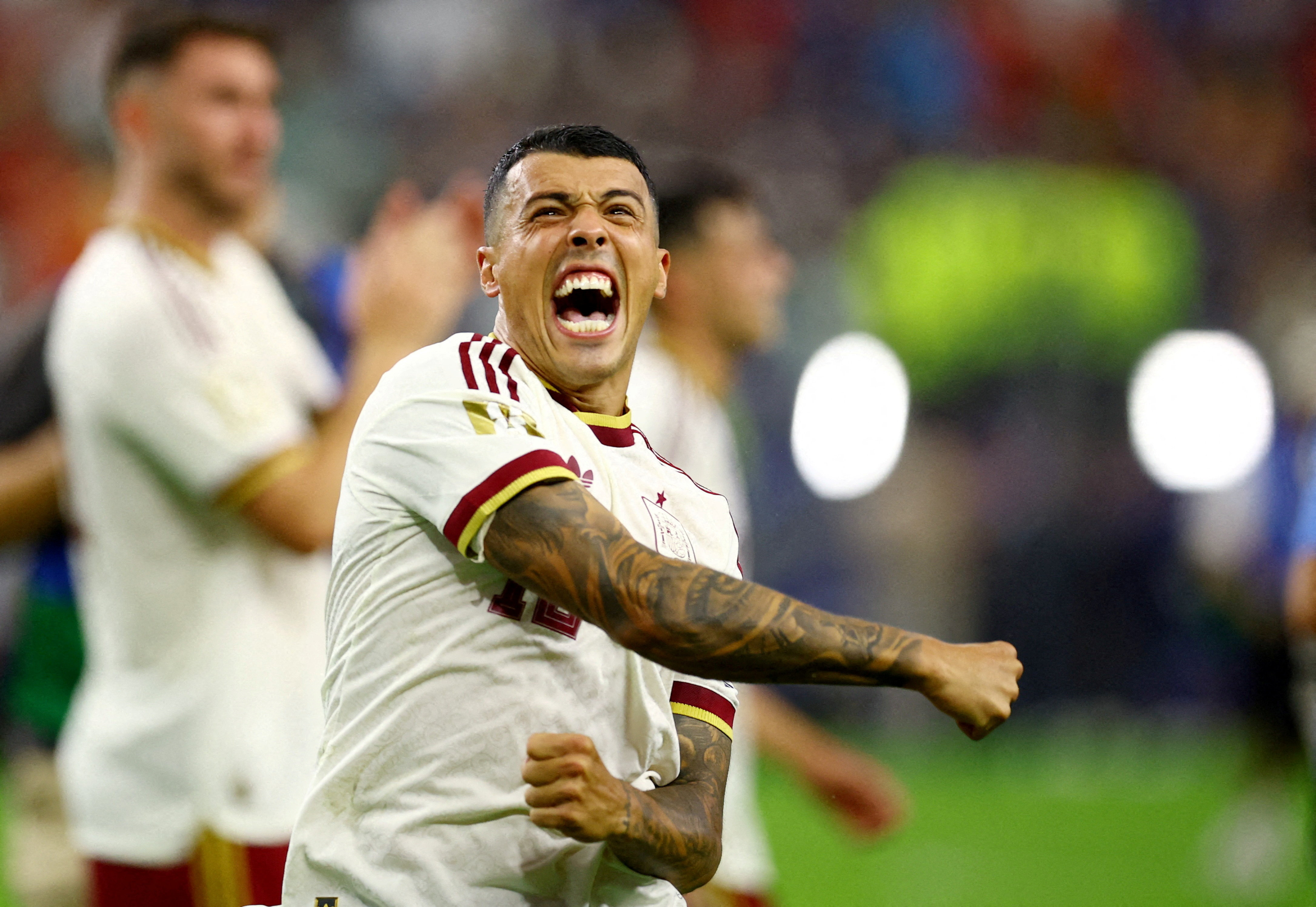 Spain's Pedro Porro celebrates as we look at why Spain will win the World Cup.