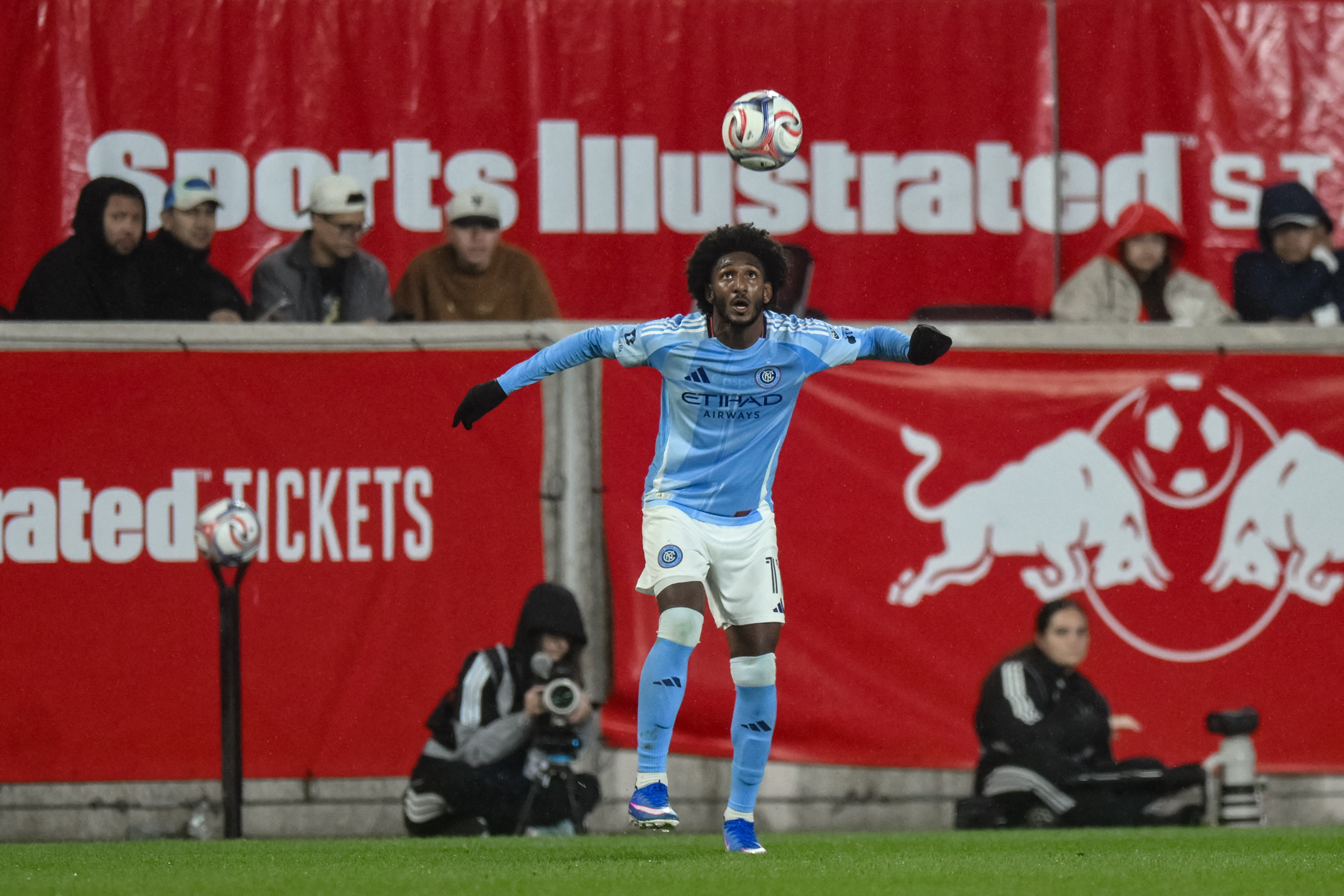 New York City FC forward Talles Magno awaits a pass as we make our best New York City FC vs. Toronto FC prediction