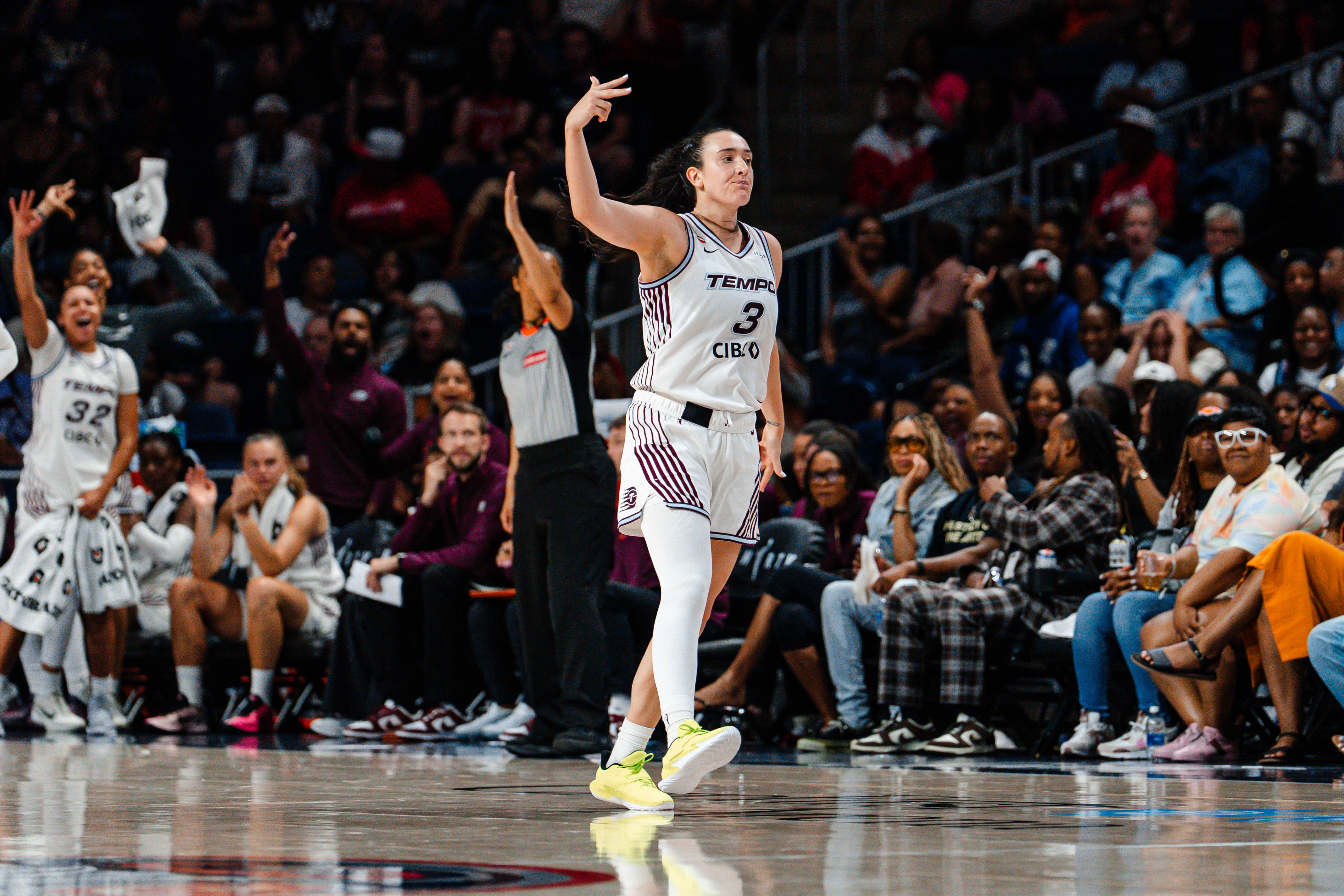 Marina Mabrey is the focus of our Sparks vs. Tempo prediction. 