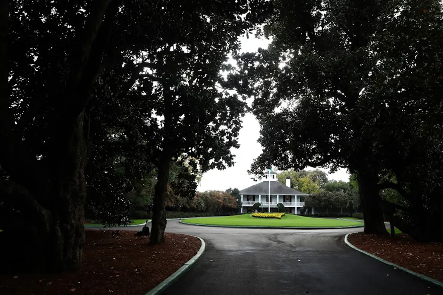 A general view of the clubhouse during a practice round prior to the Masters as we look at the best Masters betting promos and odds boosts for 2024