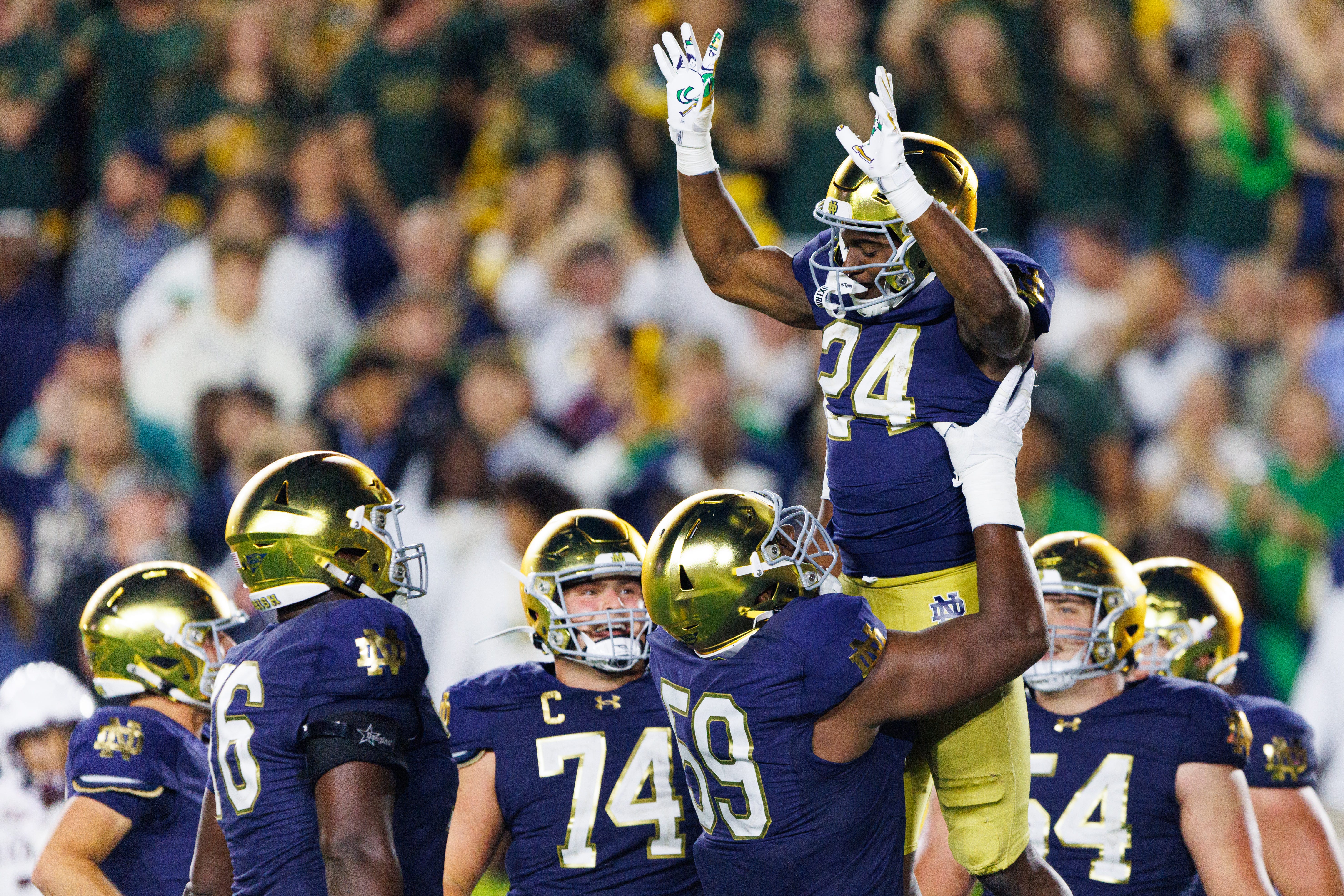 Best Notre Dame vs. Arkansas Player Prop Picks for Week 5: Price, Love to Run Over Razorbacks