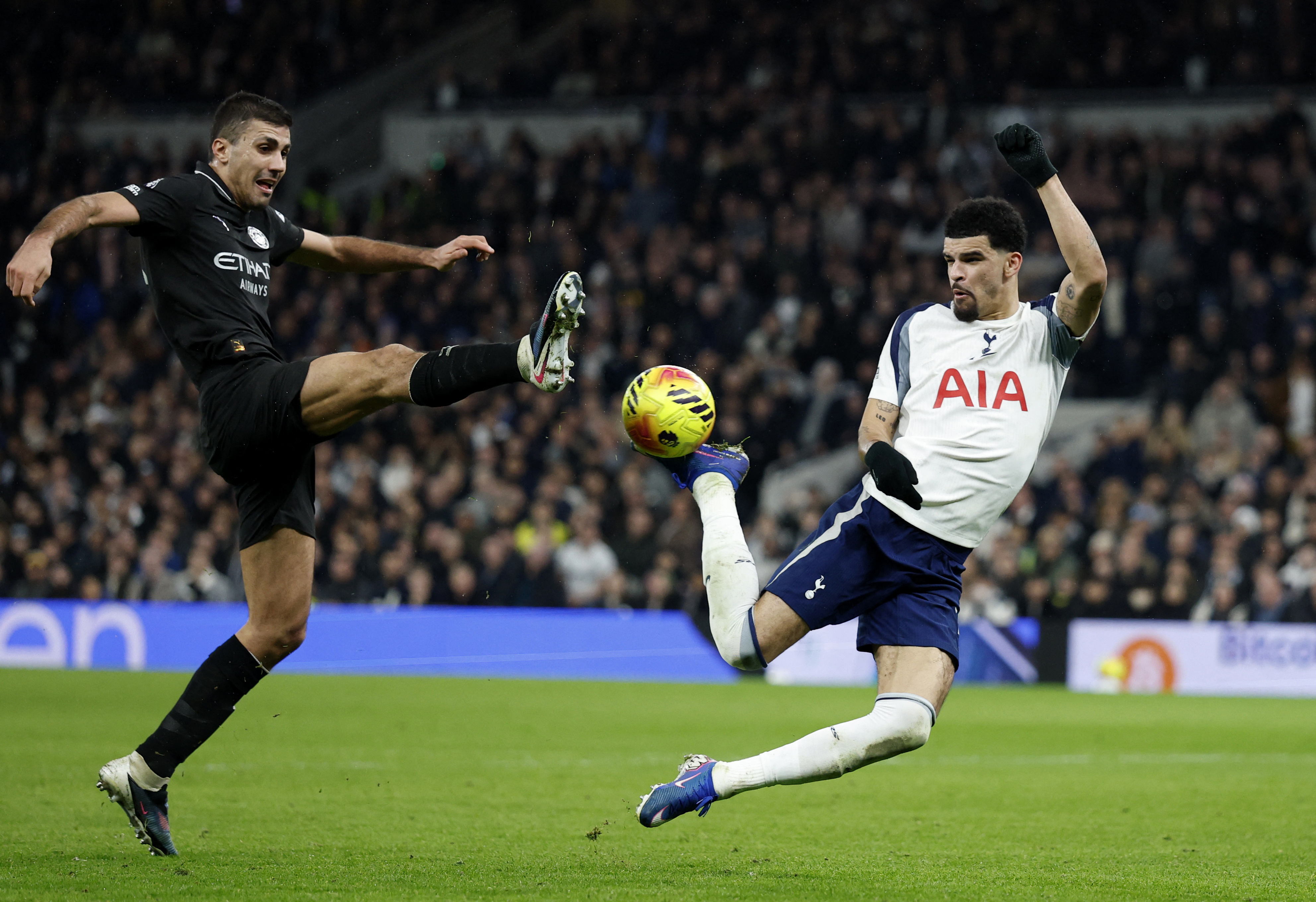 Dominic Solanke in action as we provide our Newcastle vs. Tottenham prediction, picks and odds. 