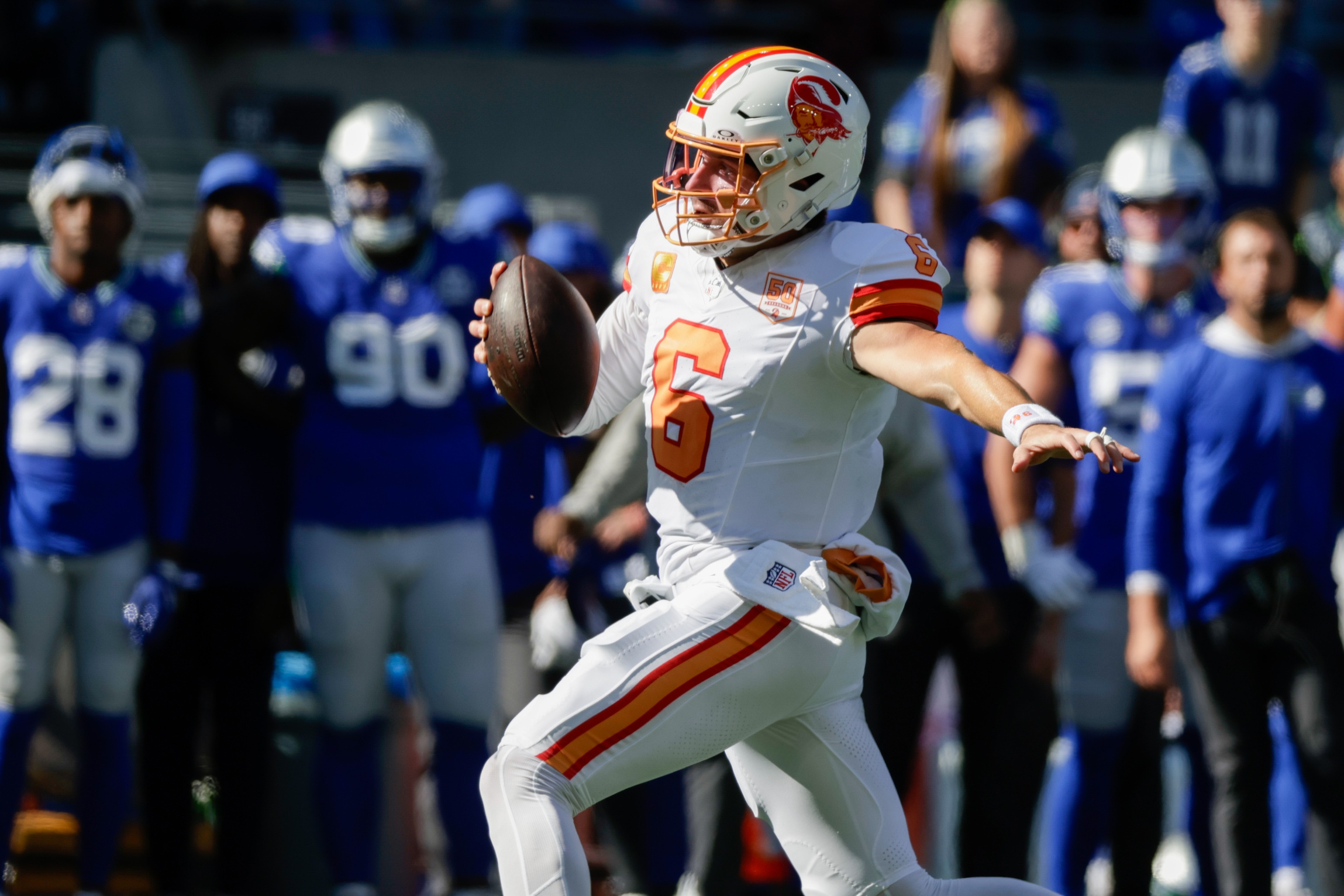 NFL MVP Odds After Week 5: Allen Remains Early MVP Favorite; Mayfield, Jones Rise