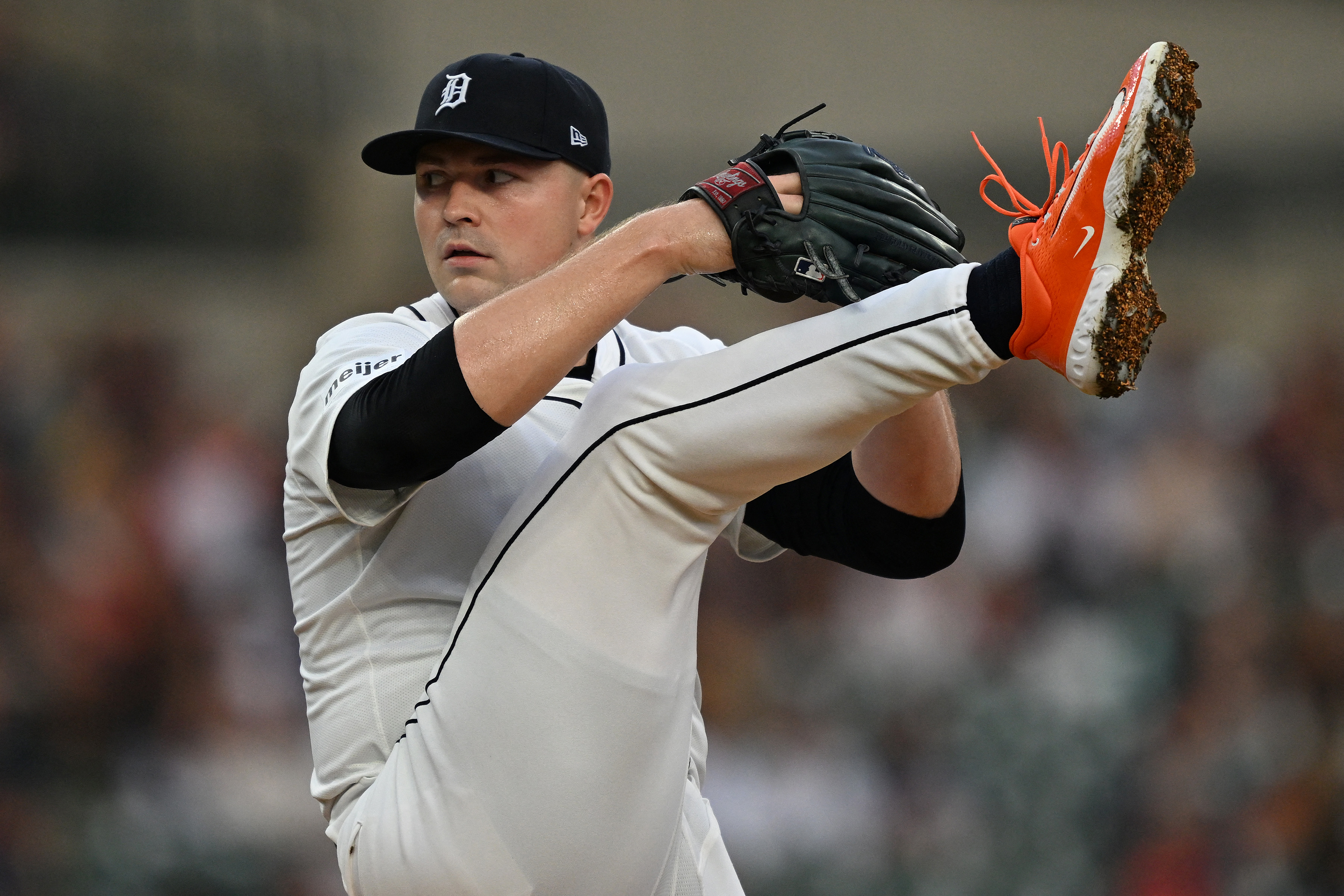 Detroit Tigers starting pitcher Tarik Skubal throws a pitch against the Houston Astros, and he headlines my MLB awards long-shot bets.